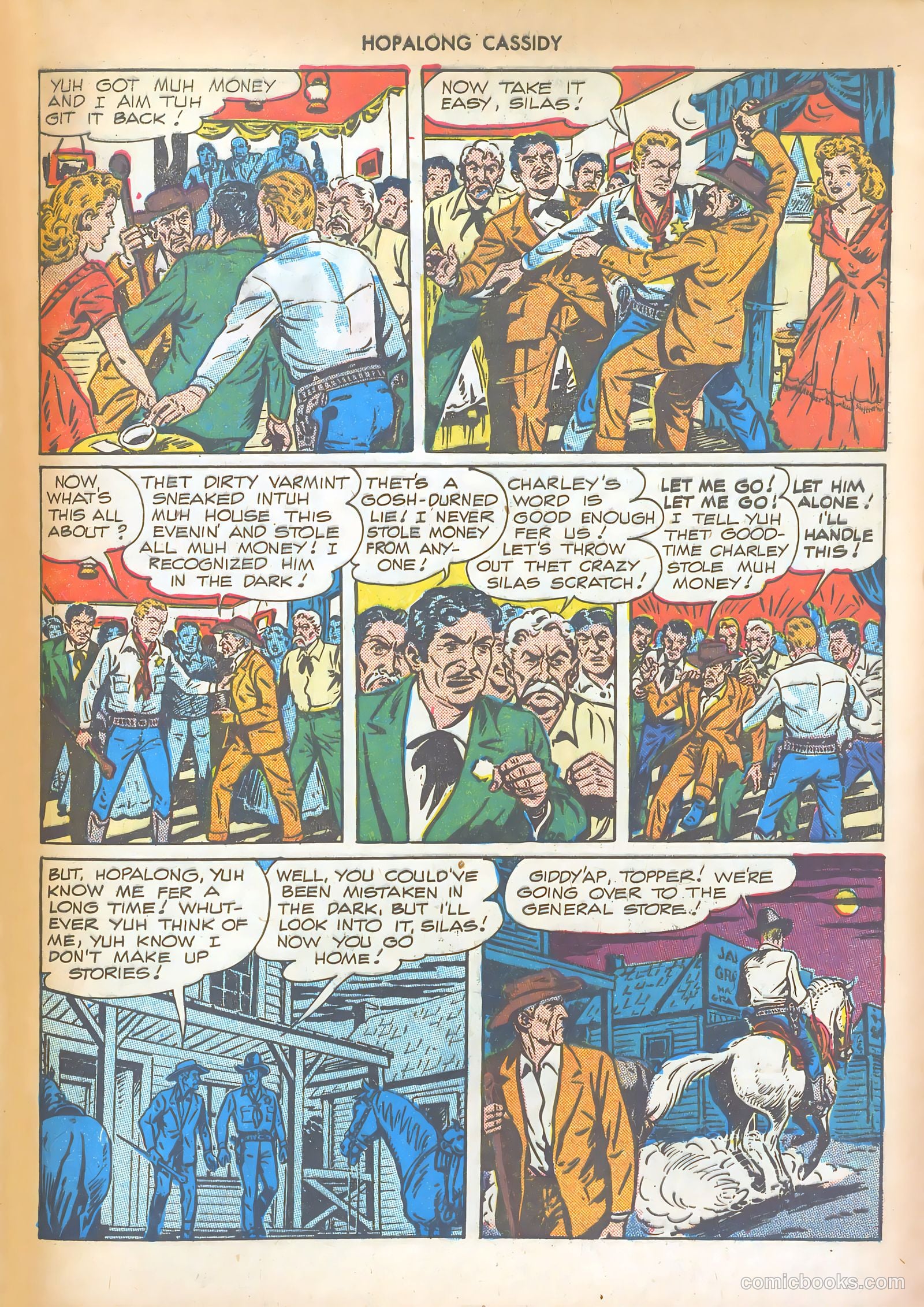Hopalong Cassidy #22 — page 45 of 52