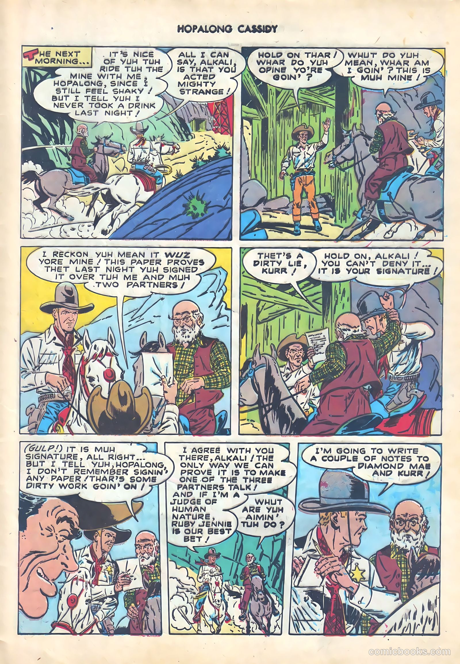 Hopalong Cassidy #23 — page 9 of 52