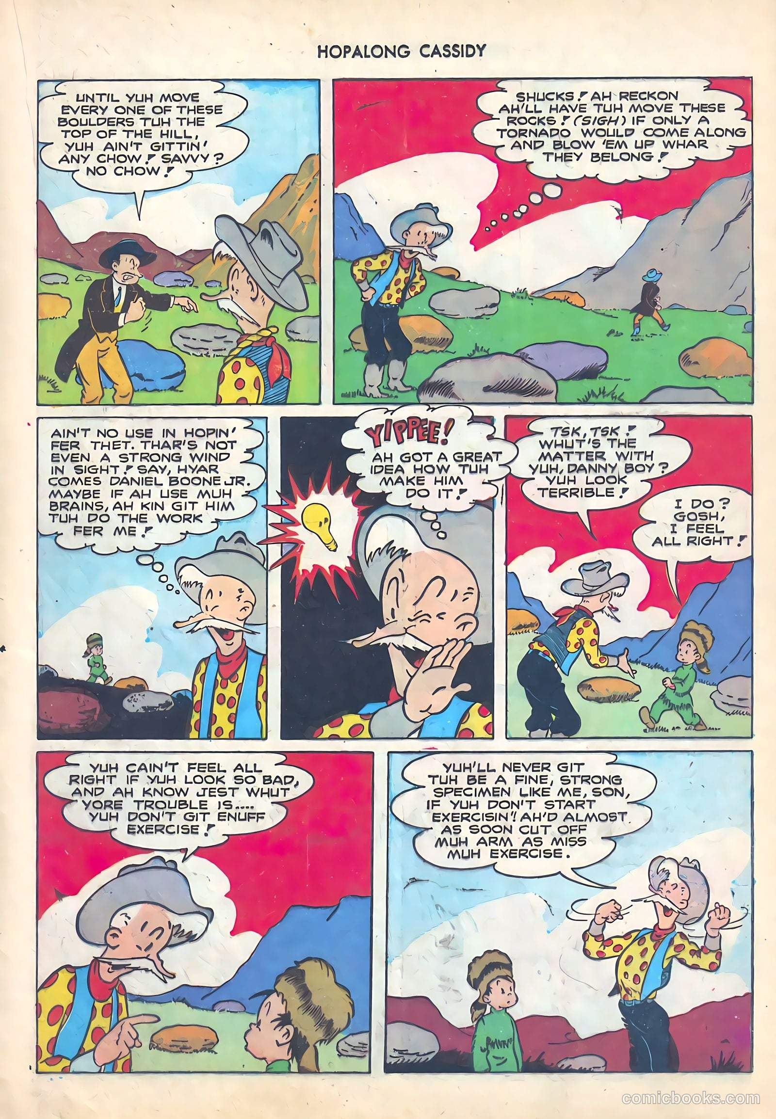 Hopalong Cassidy #23 — page 17 of 52