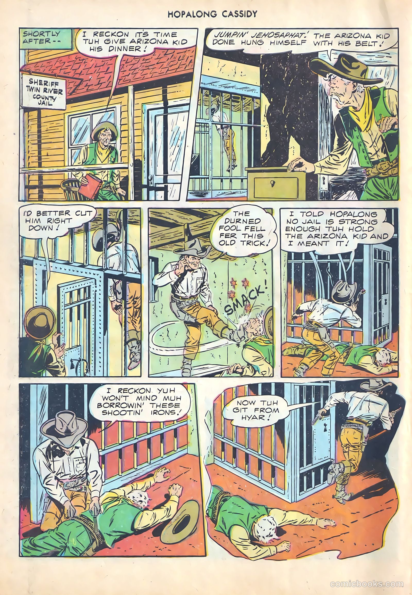 Hopalong Cassidy #23 — page 22 of 52