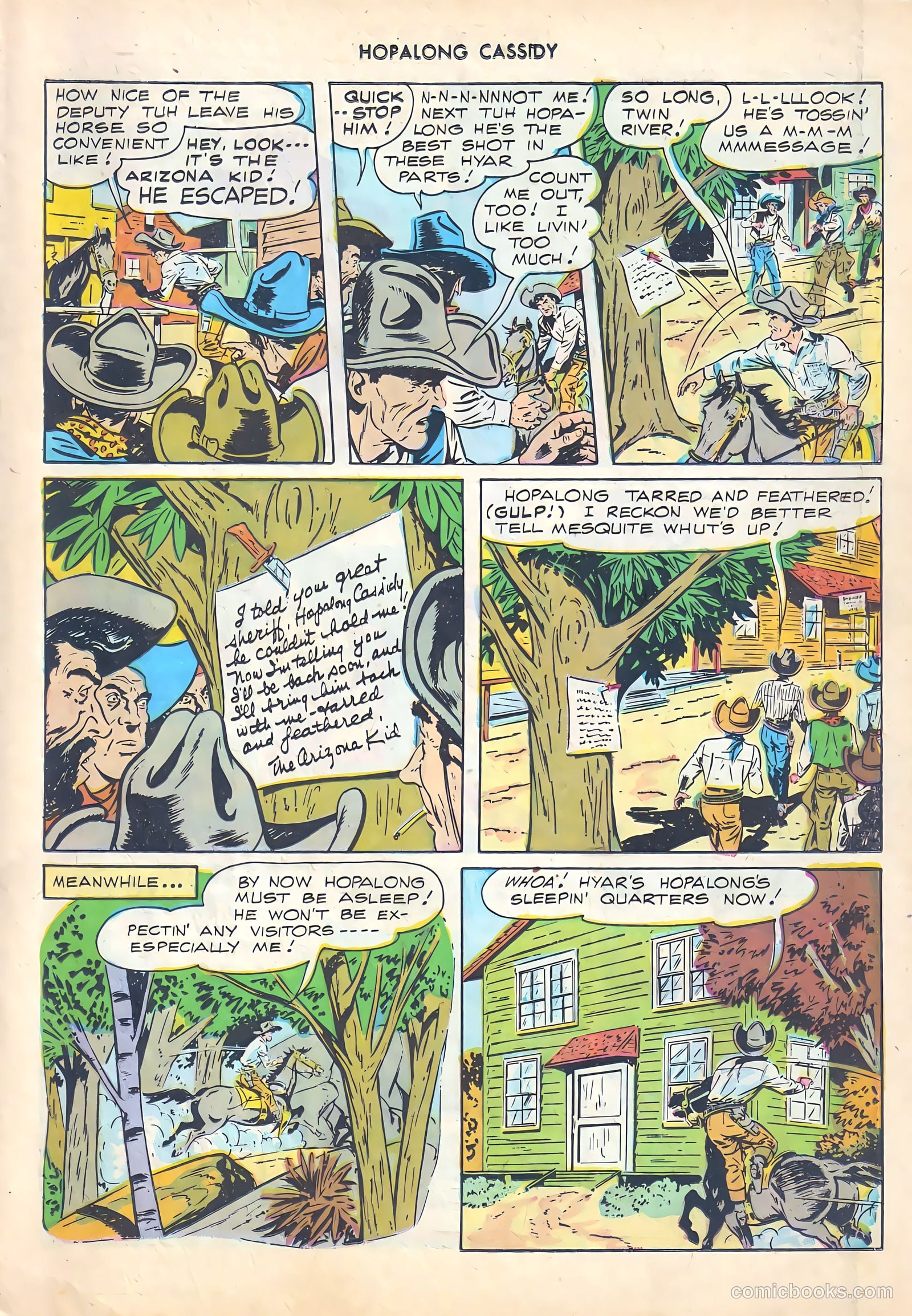 Hopalong Cassidy #23 — page 23 of 52