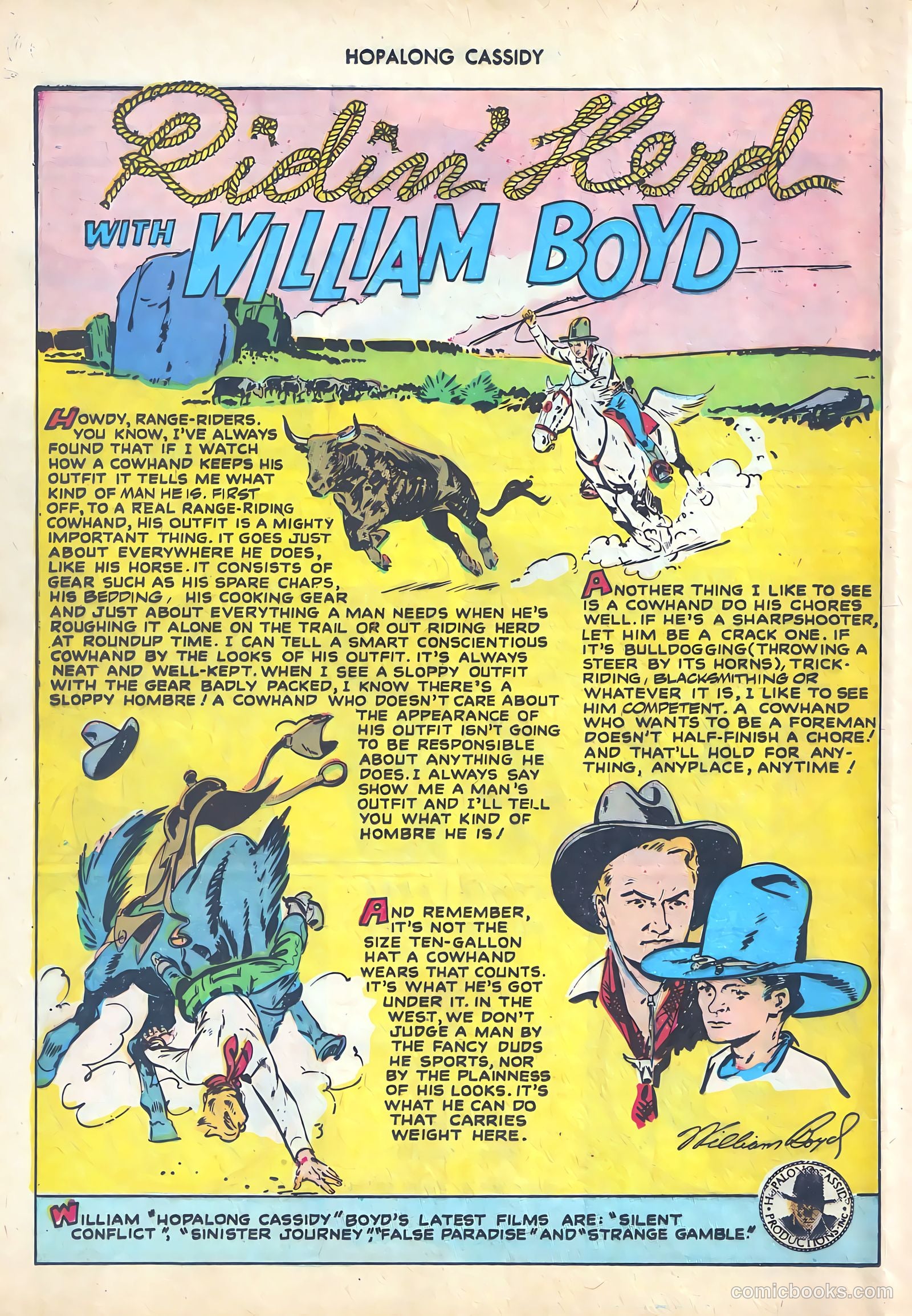 Hopalong Cassidy #23 — page 28 of 52