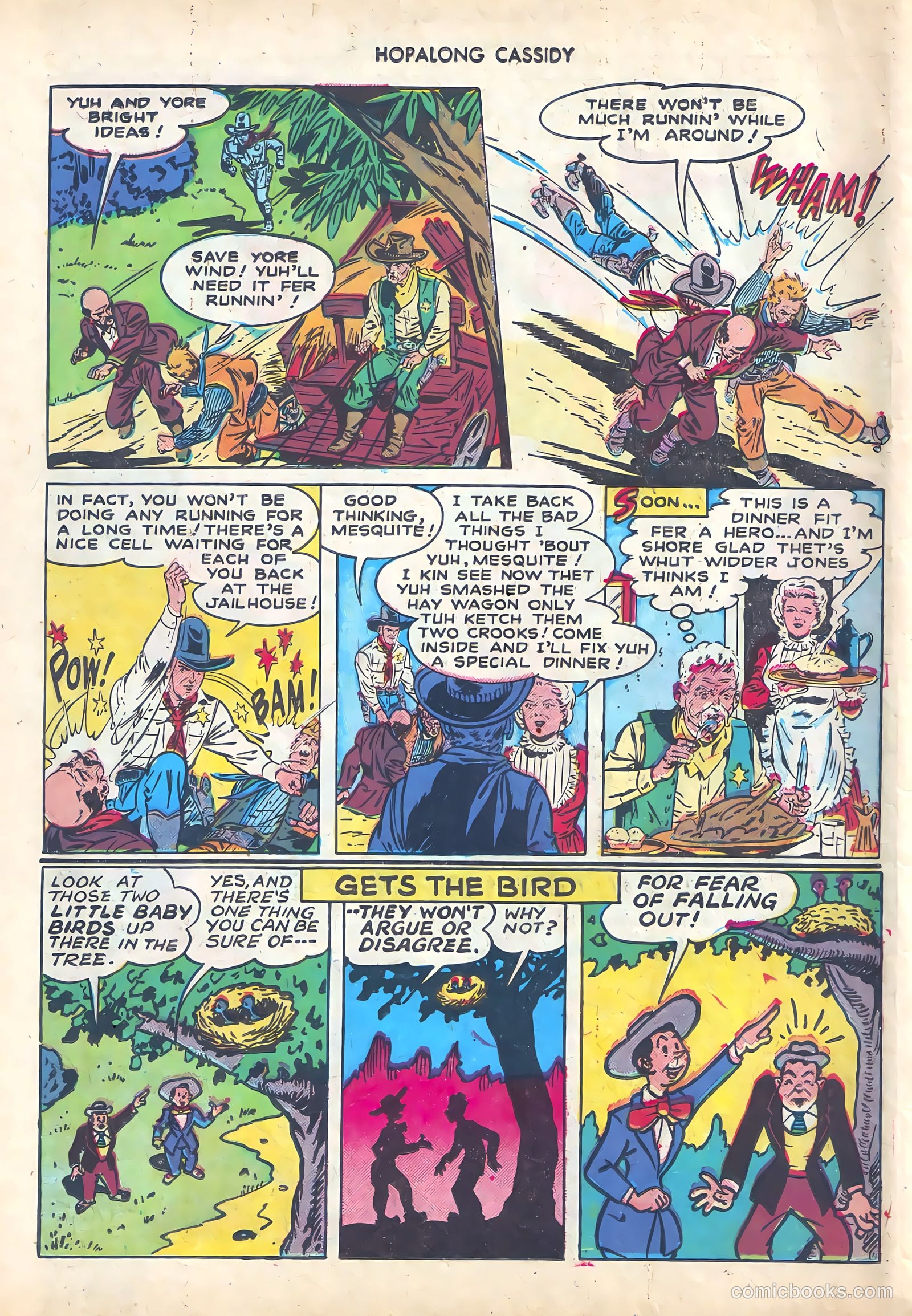 Hopalong Cassidy #23 — page 38 of 52