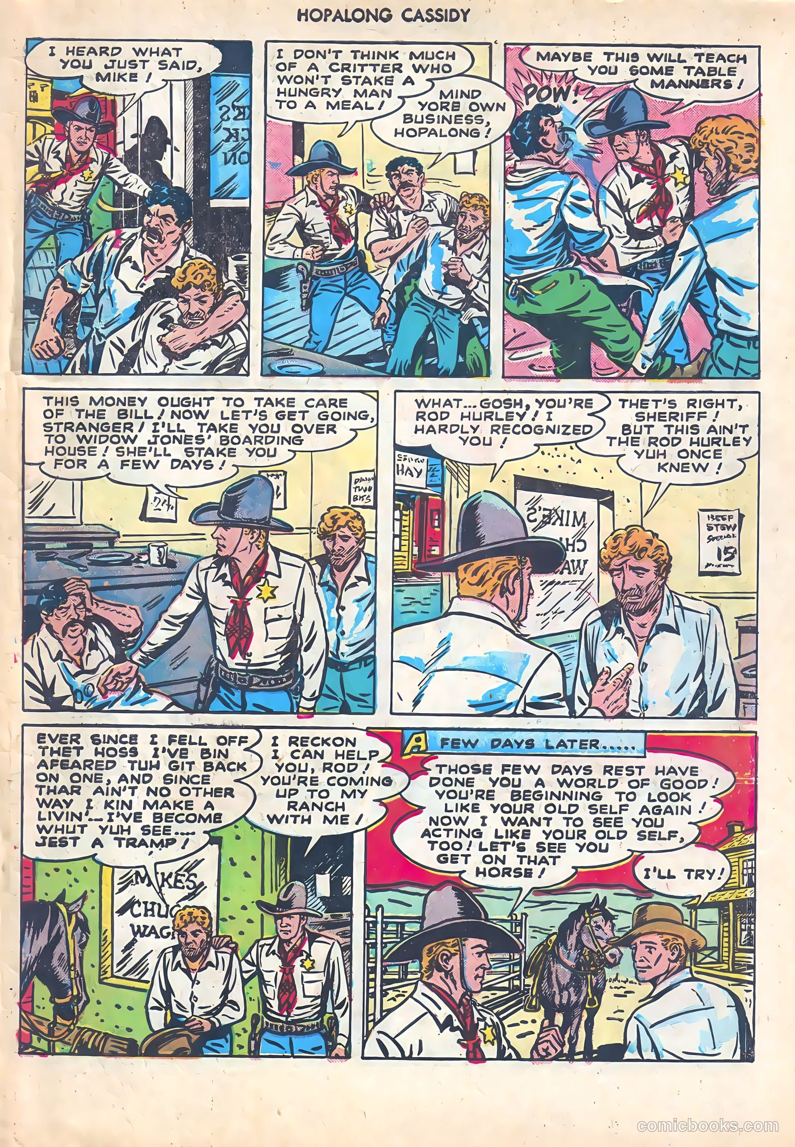 Hopalong Cassidy #23 — page 47 of 52