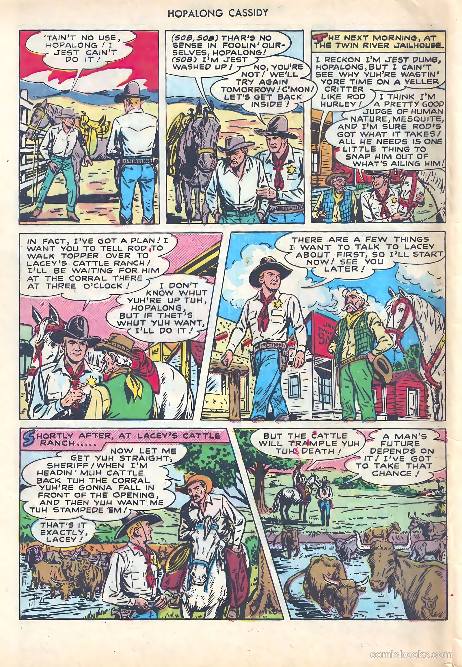 Hopalong Cassidy #23 — page 48 of 52