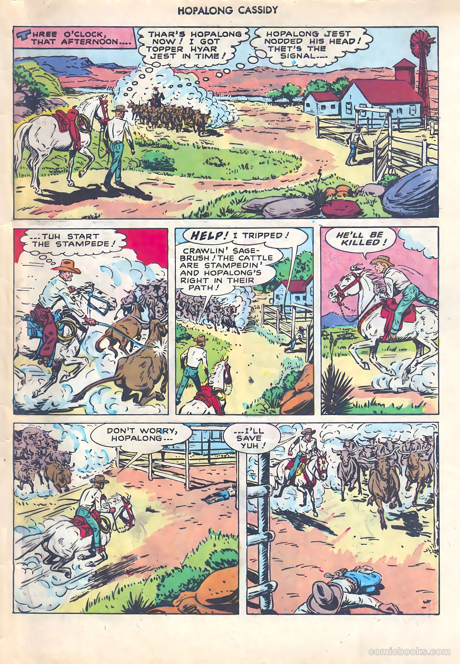 Hopalong Cassidy #23 — page 49 of 52