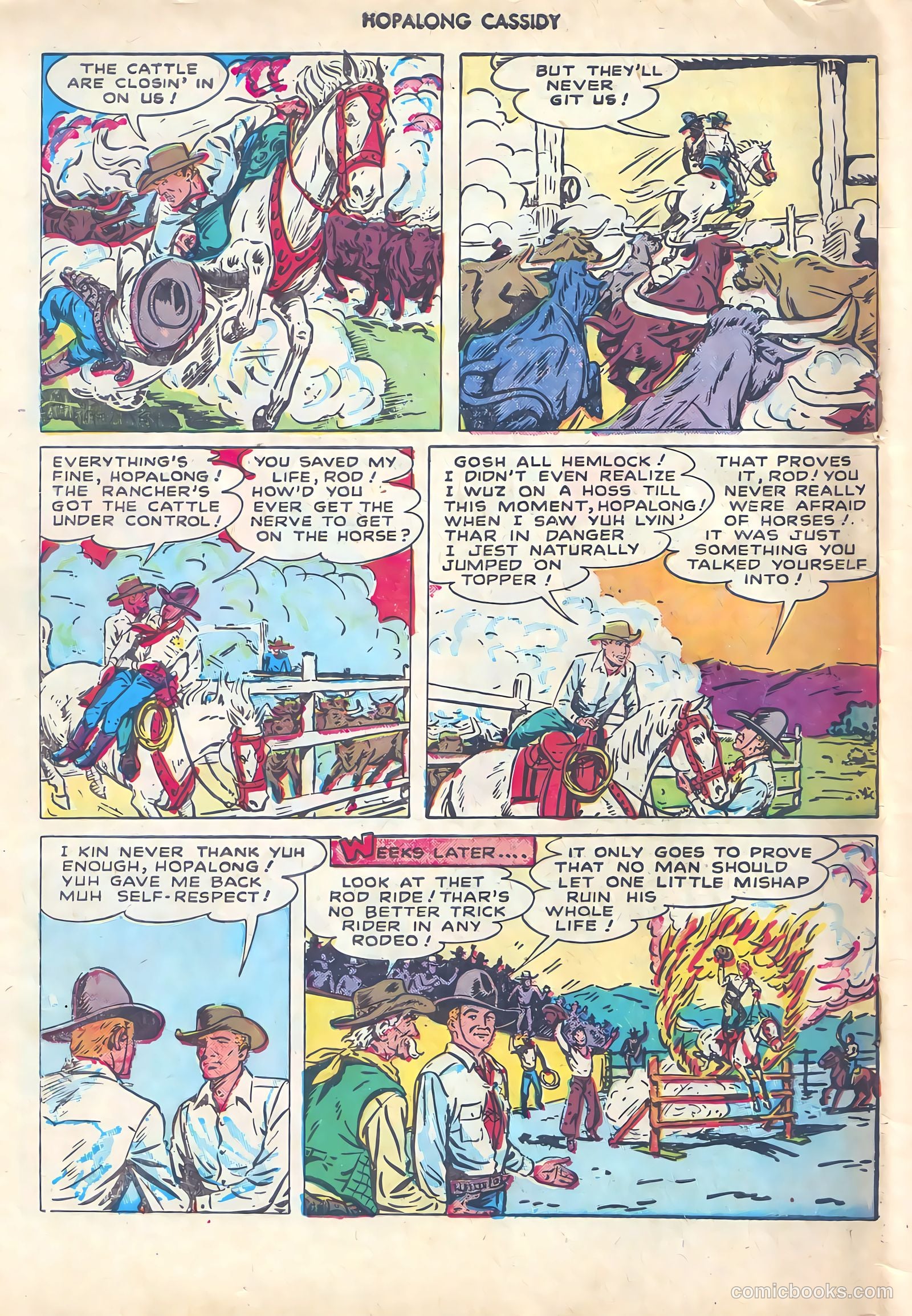 Hopalong Cassidy #23 — page 50 of 52