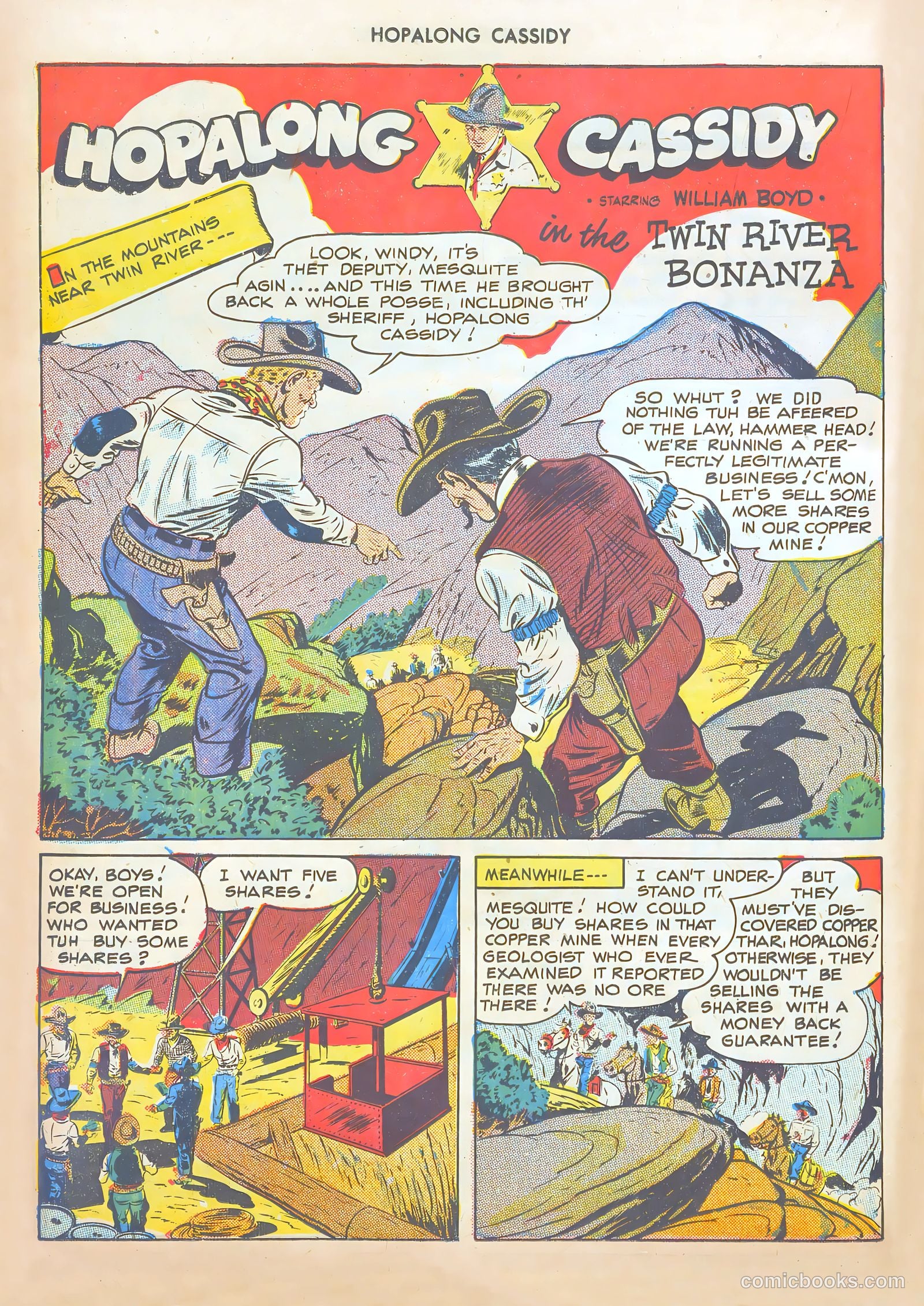 Hopalong Cassidy #25 — page 16 of 52