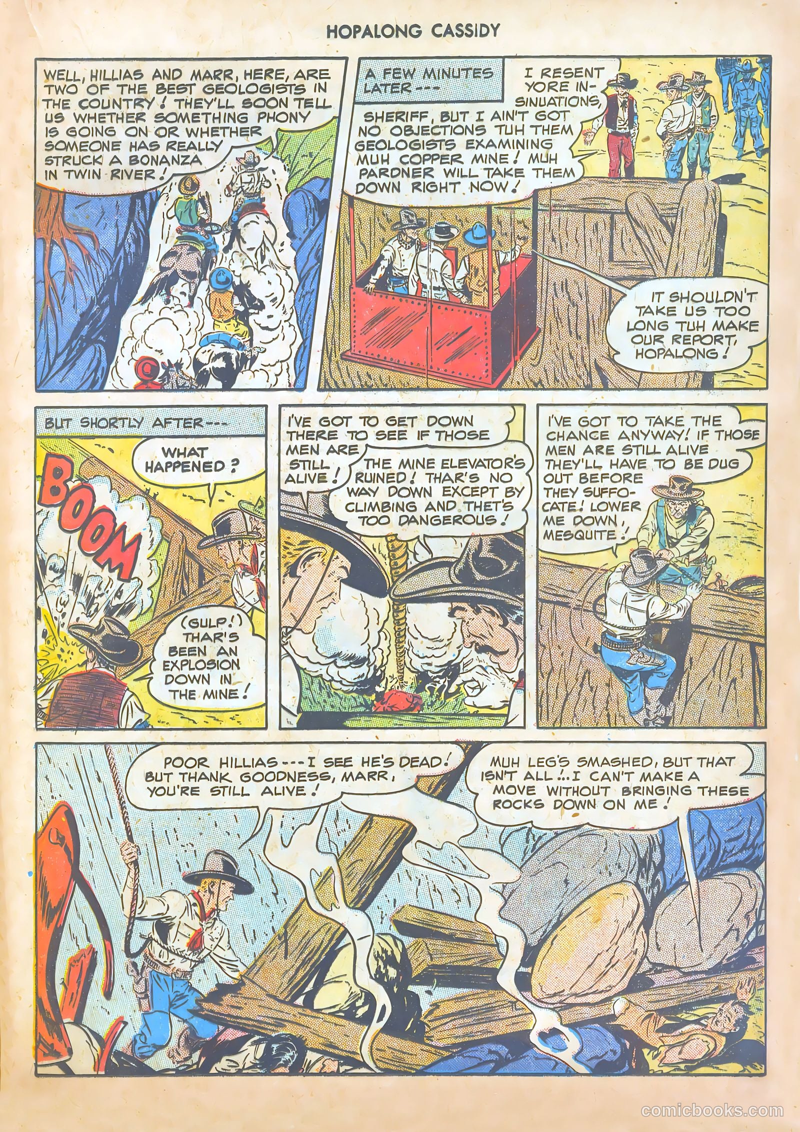 Hopalong Cassidy #25 — page 17 of 52