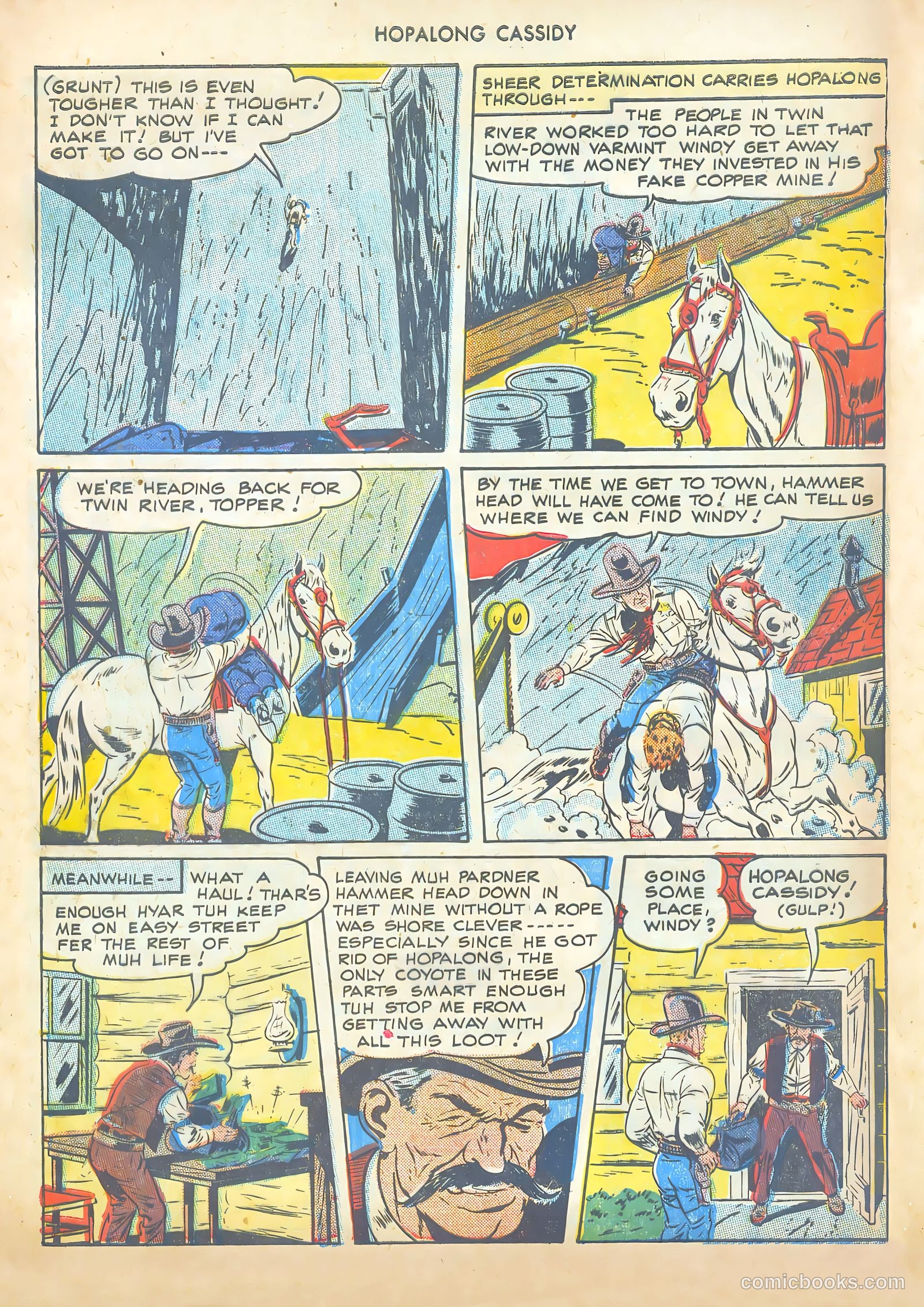 Hopalong Cassidy #25 — page 21 of 52