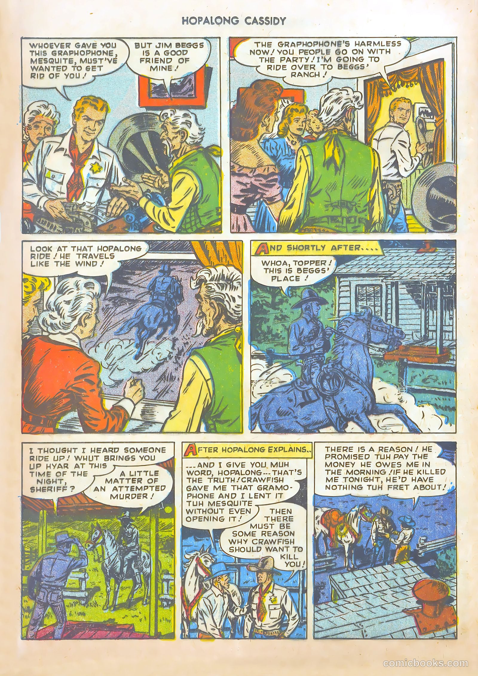 Hopalong Cassidy #25 — page 28 of 52