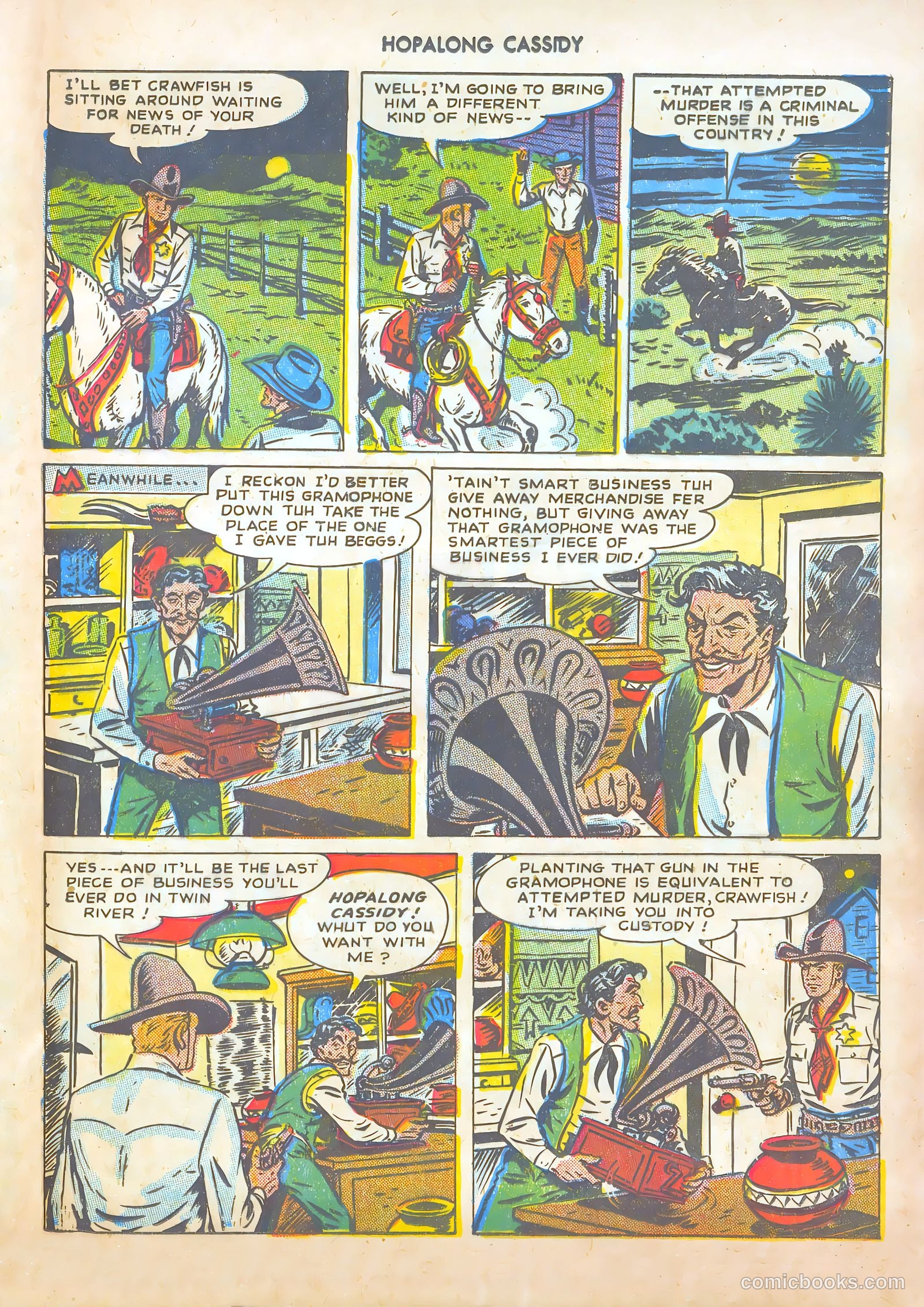 Hopalong Cassidy #25 — page 29 of 52