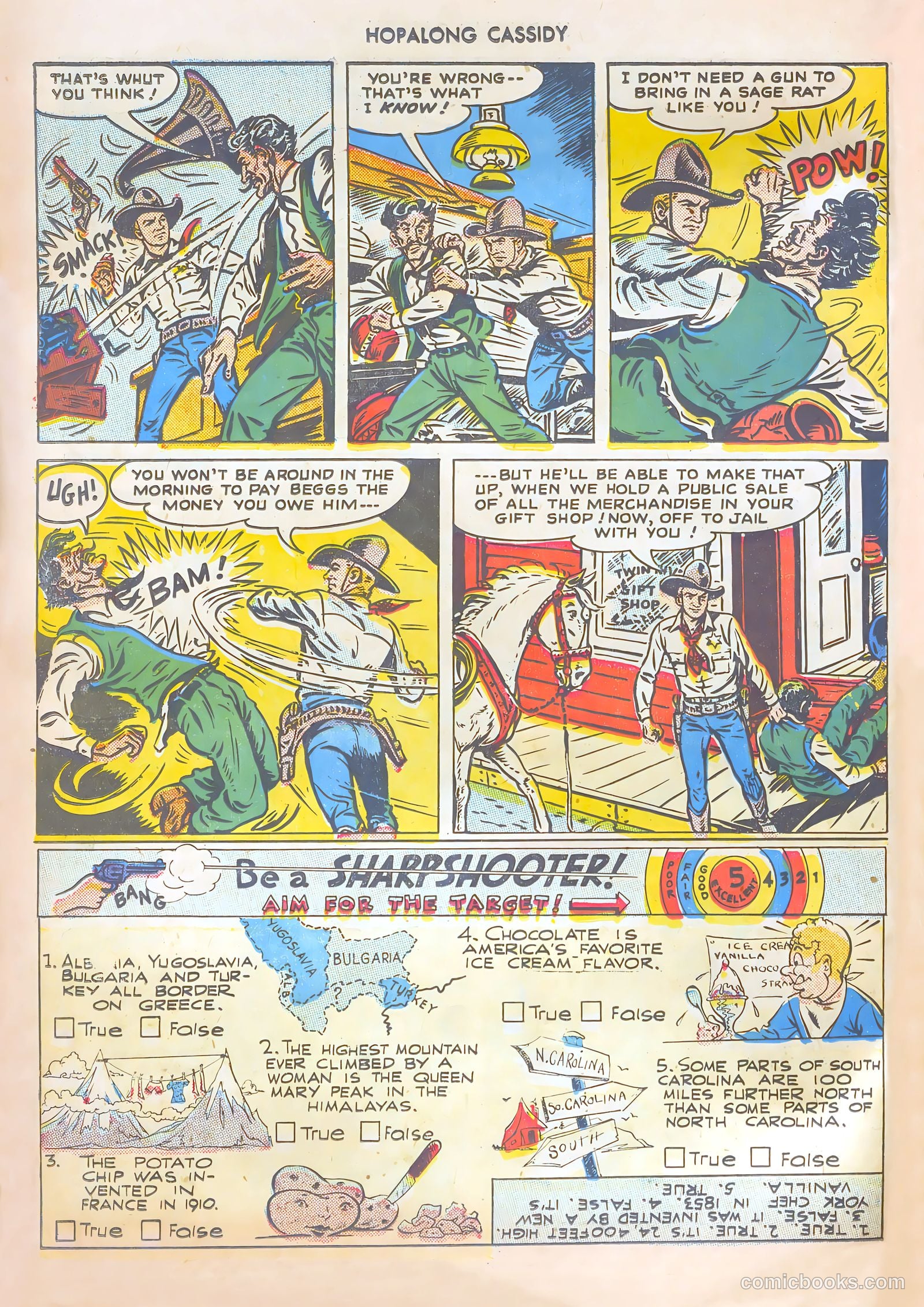 Hopalong Cassidy #25 — page 30 of 52