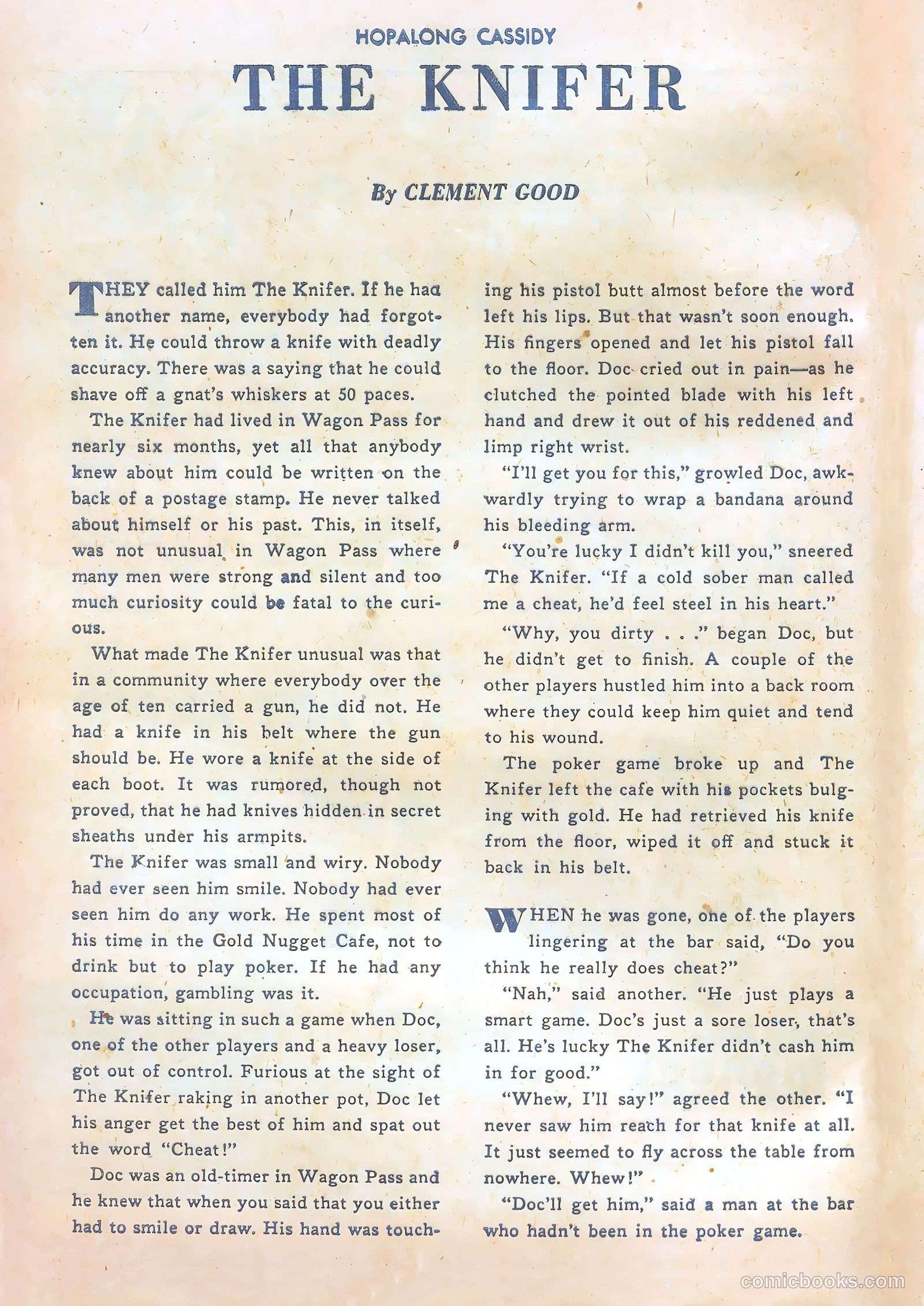 Hopalong Cassidy #25 — page 32 of 52