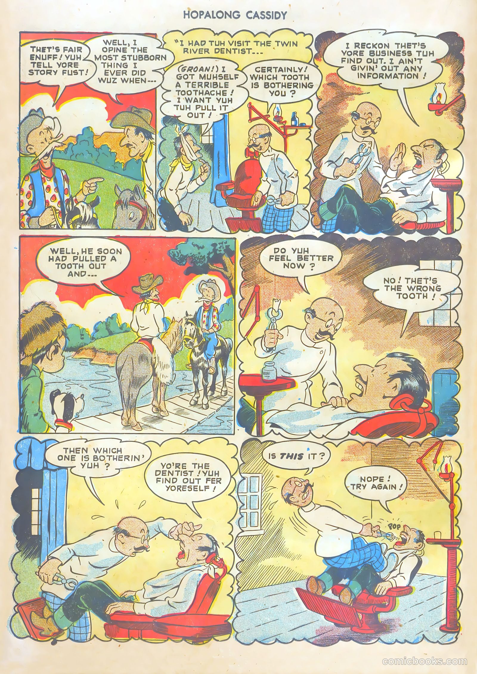 Hopalong Cassidy #25 — page 38 of 52