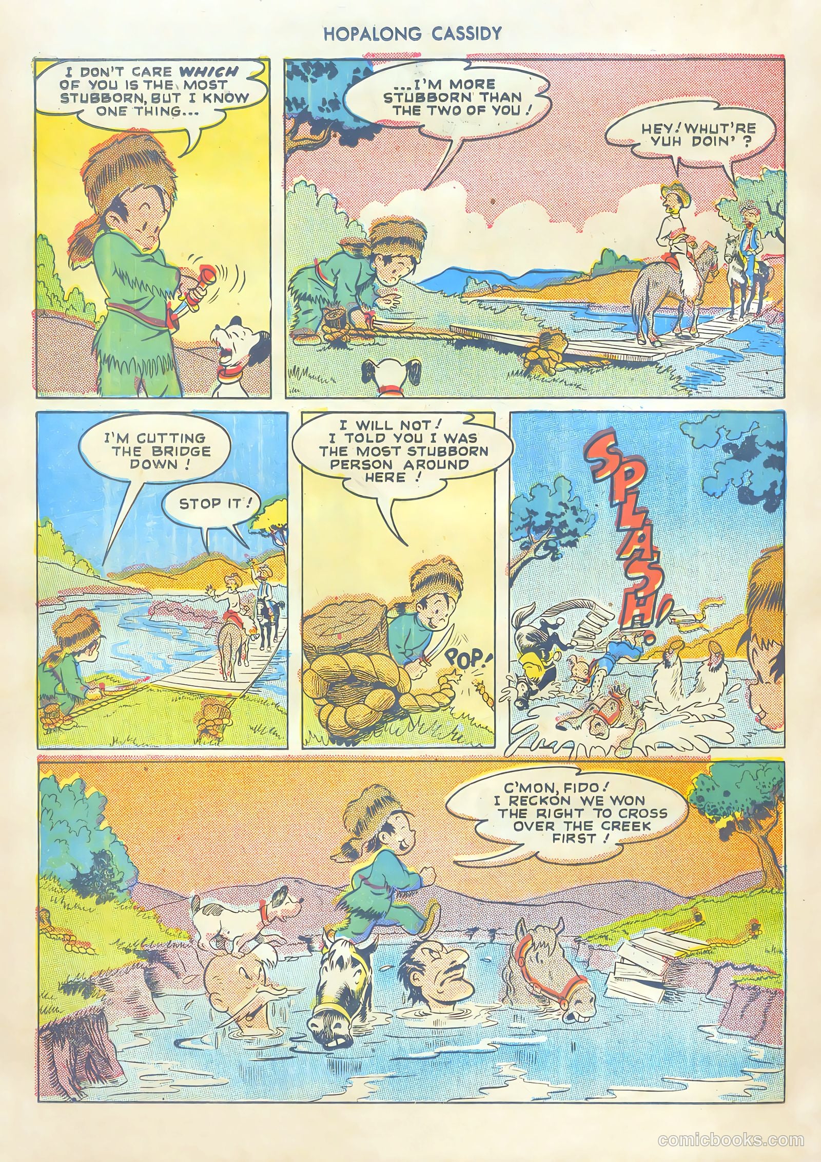 Hopalong Cassidy #25 — page 40 of 52