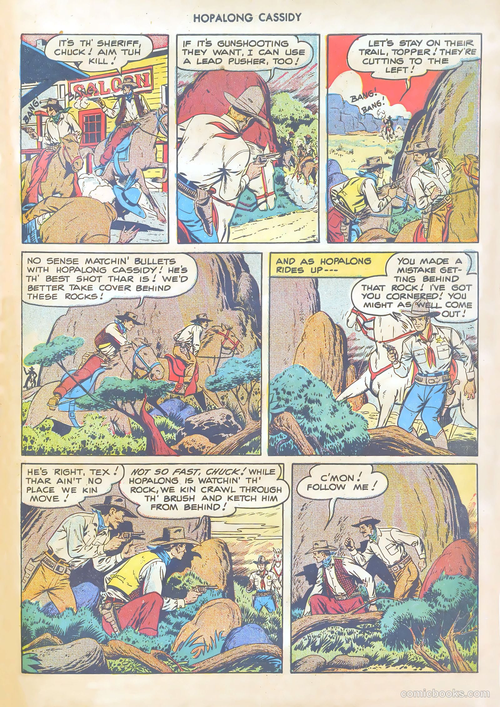 Hopalong Cassidy #25 — page 43 of 52