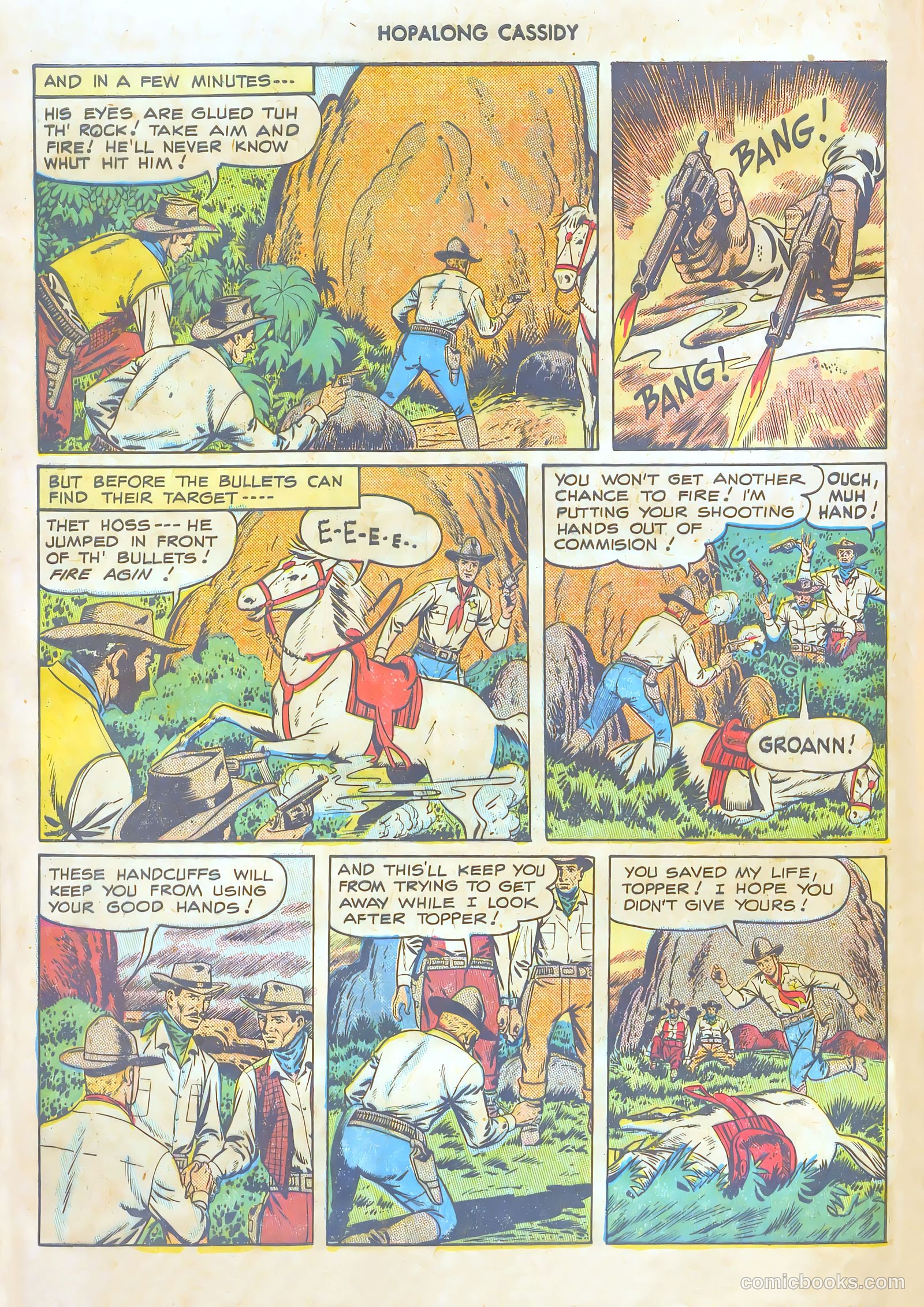 Hopalong Cassidy #25 — page 44 of 52