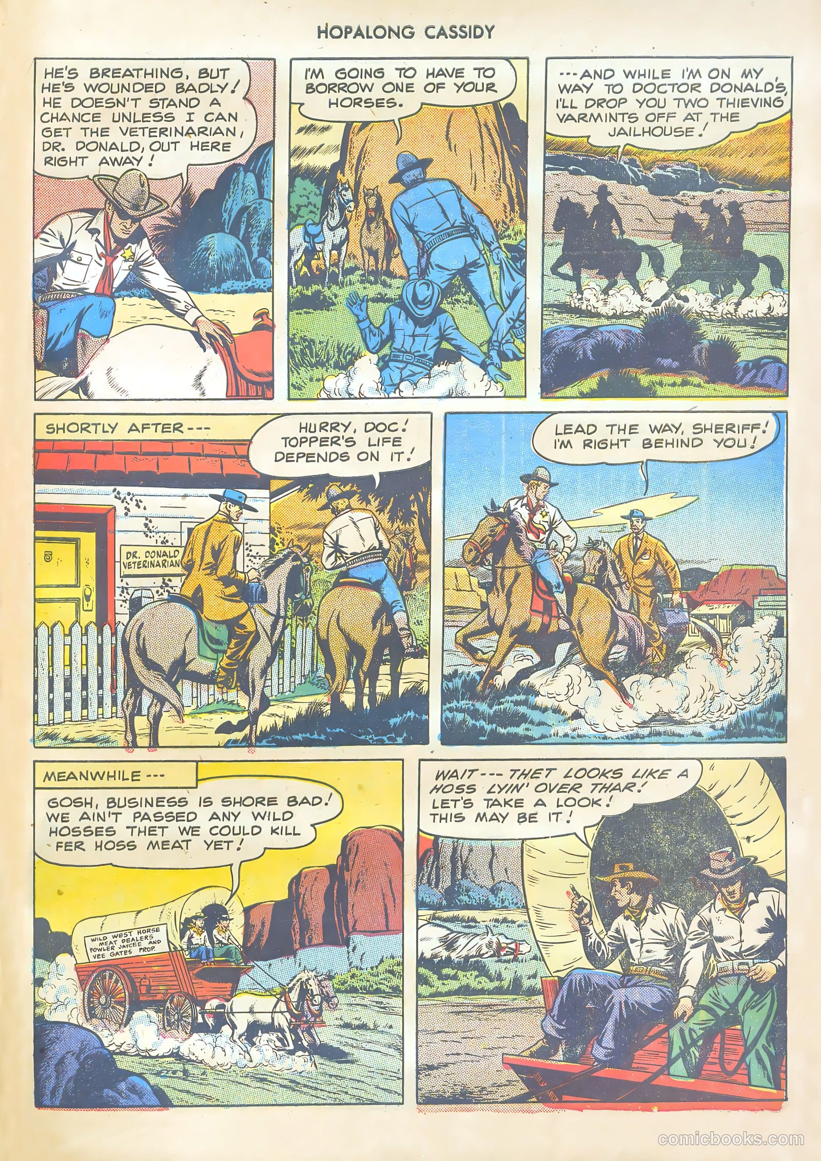 Hopalong Cassidy #25 — page 45 of 52