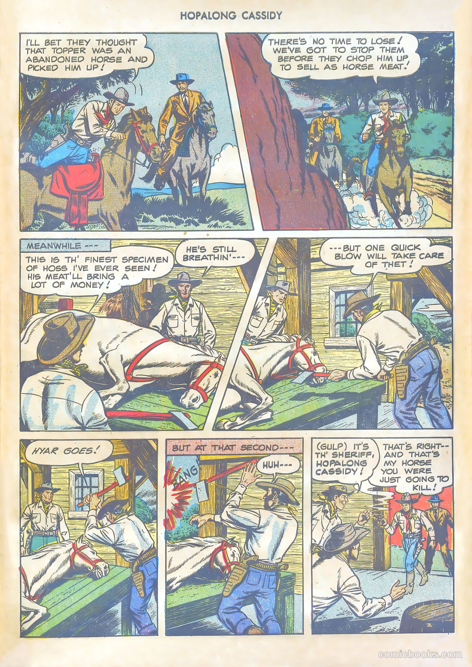 Hopalong Cassidy #25 — page 47 of 52
