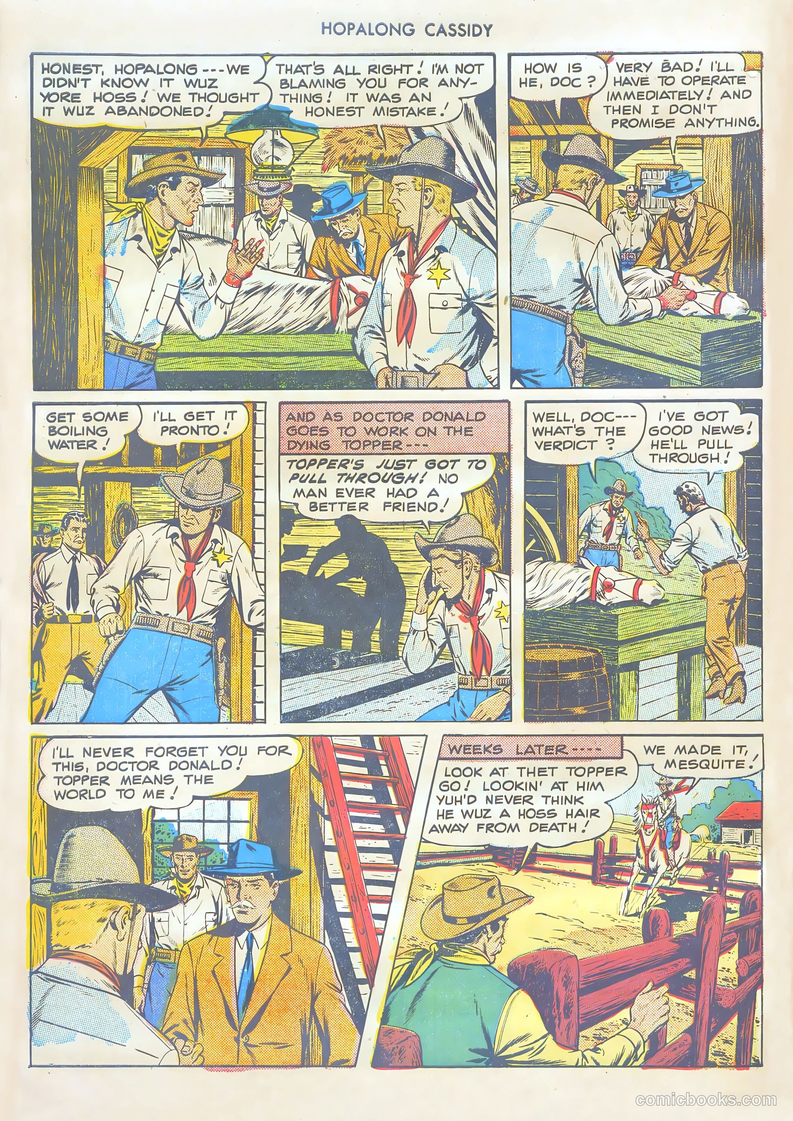 Hopalong Cassidy #25 — page 48 of 52