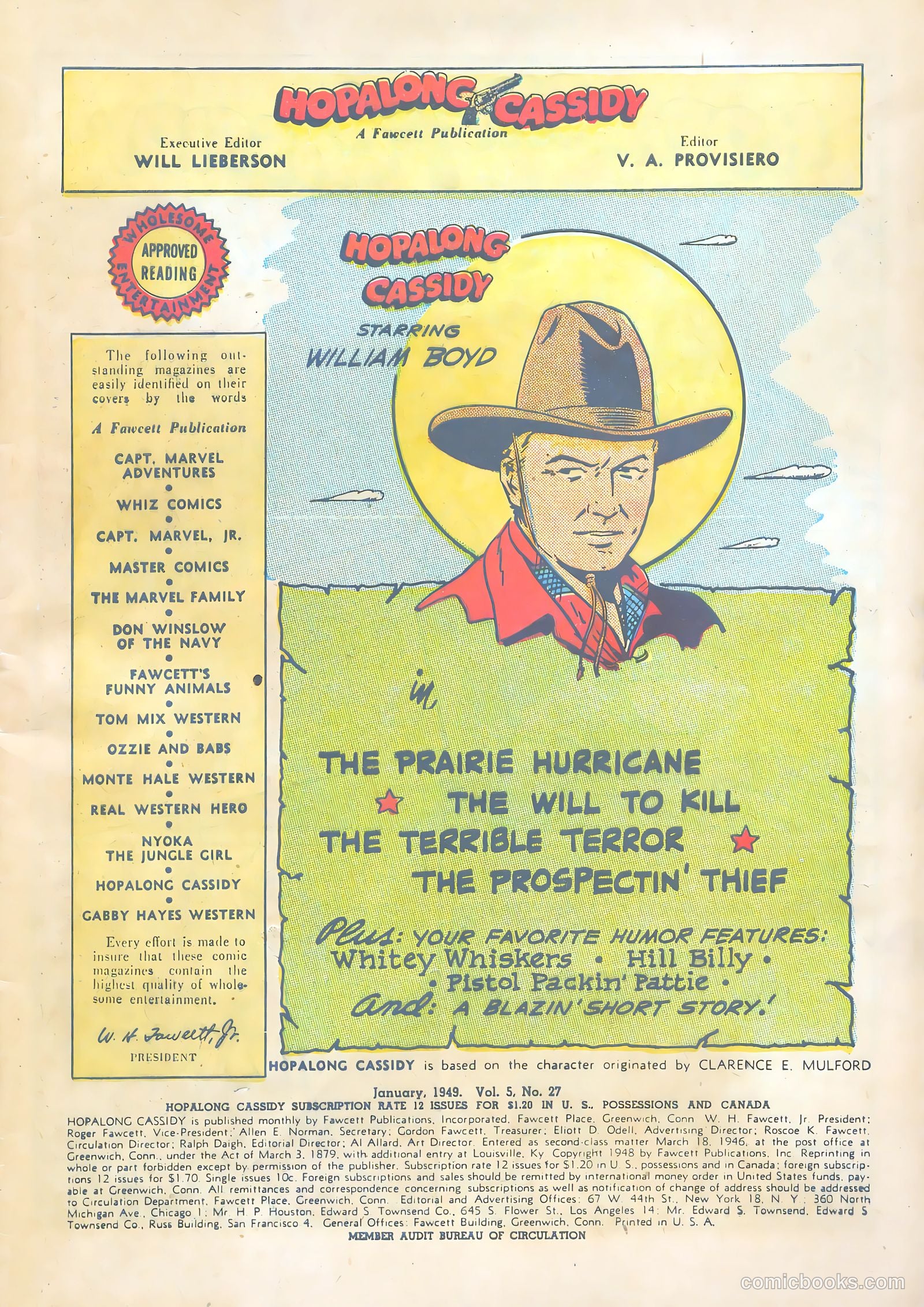 Hopalong Cassidy #27 — page 3 of 52