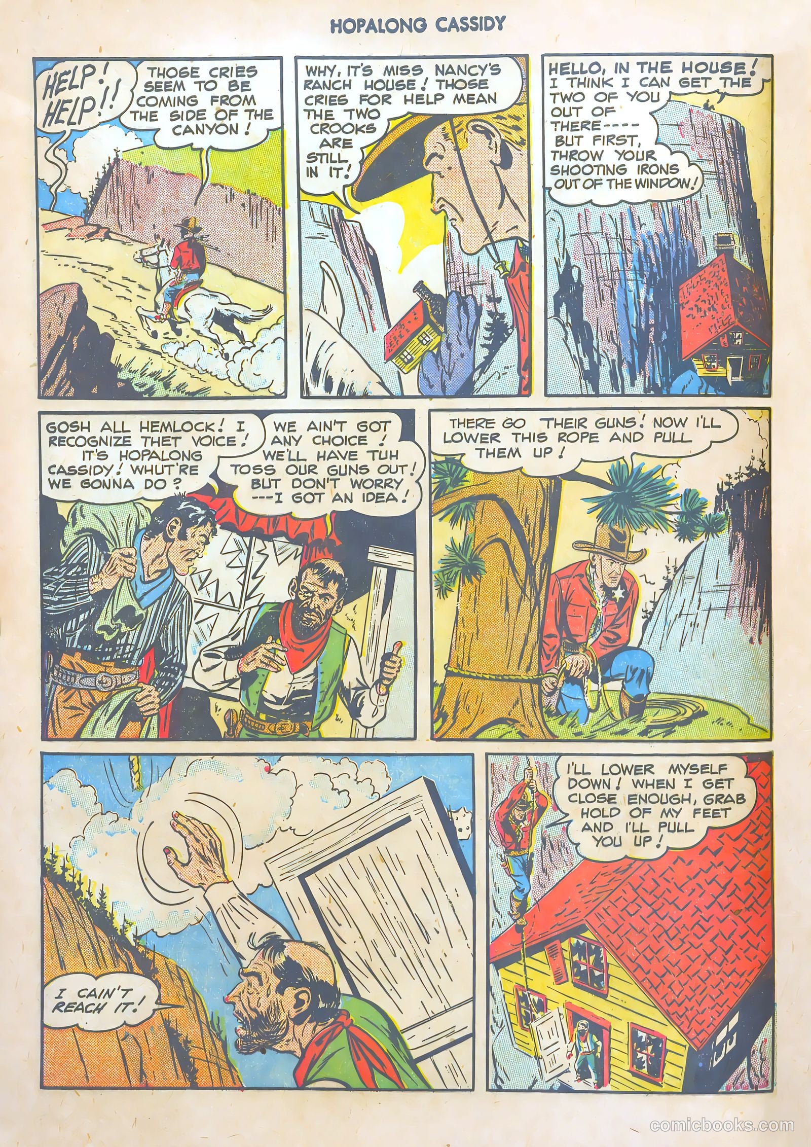 Hopalong Cassidy #27 — page 8 of 52