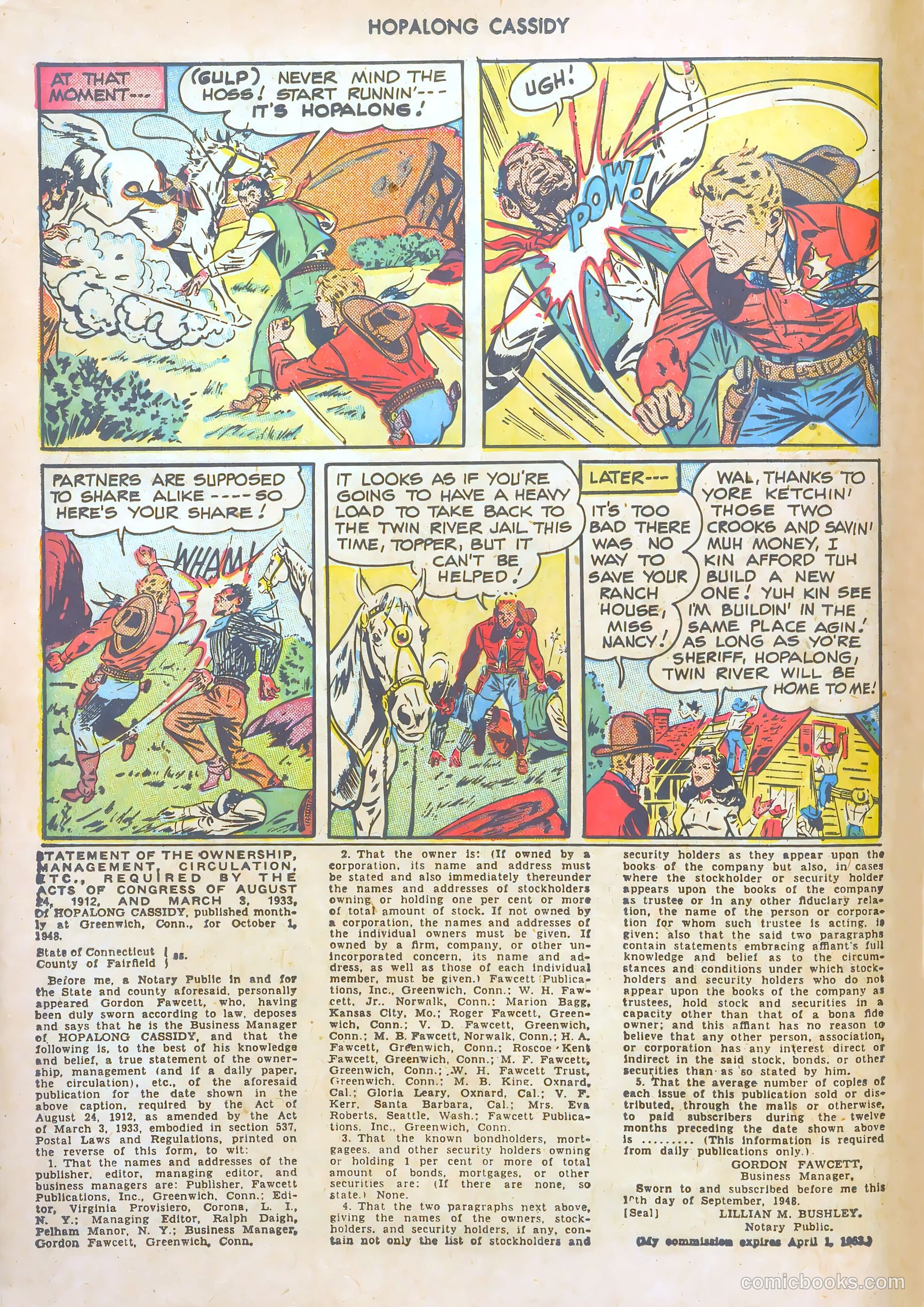 Hopalong Cassidy #27 — page 12 of 52
