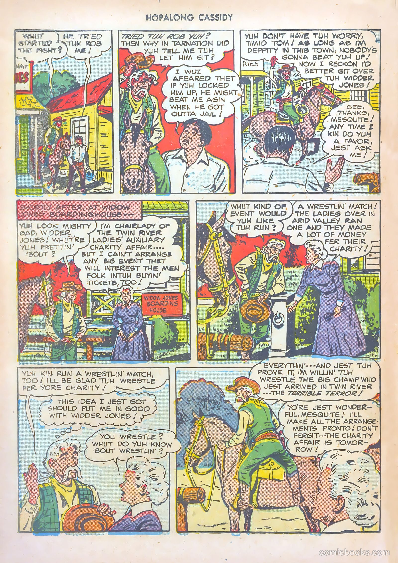 Hopalong Cassidy #27 — page 28 of 52