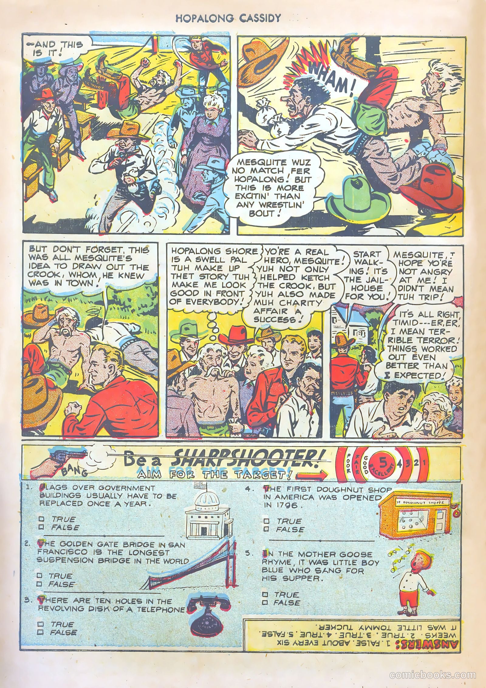 Hopalong Cassidy #27 — page 32 of 52