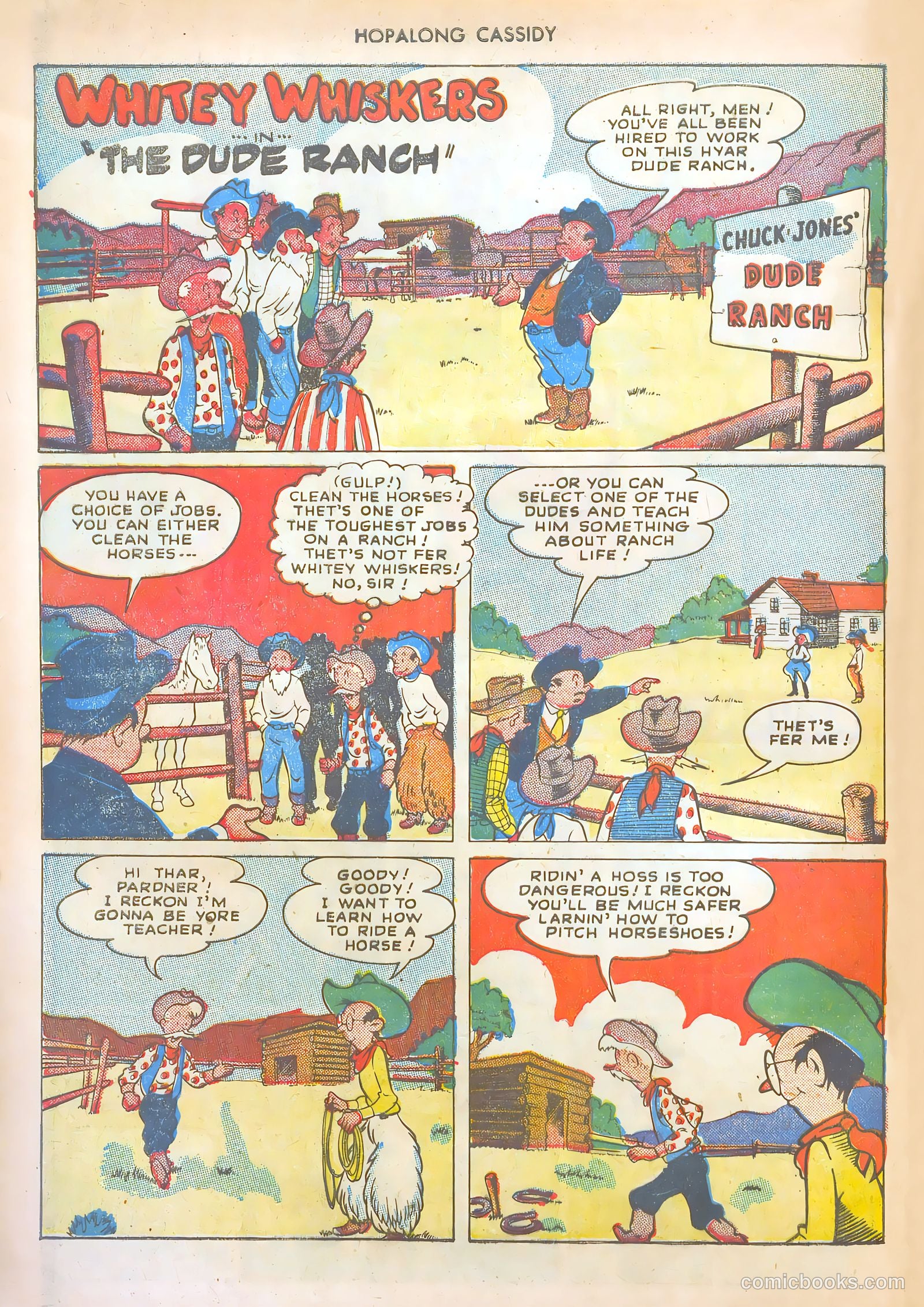 Hopalong Cassidy #27 — page 34 of 52