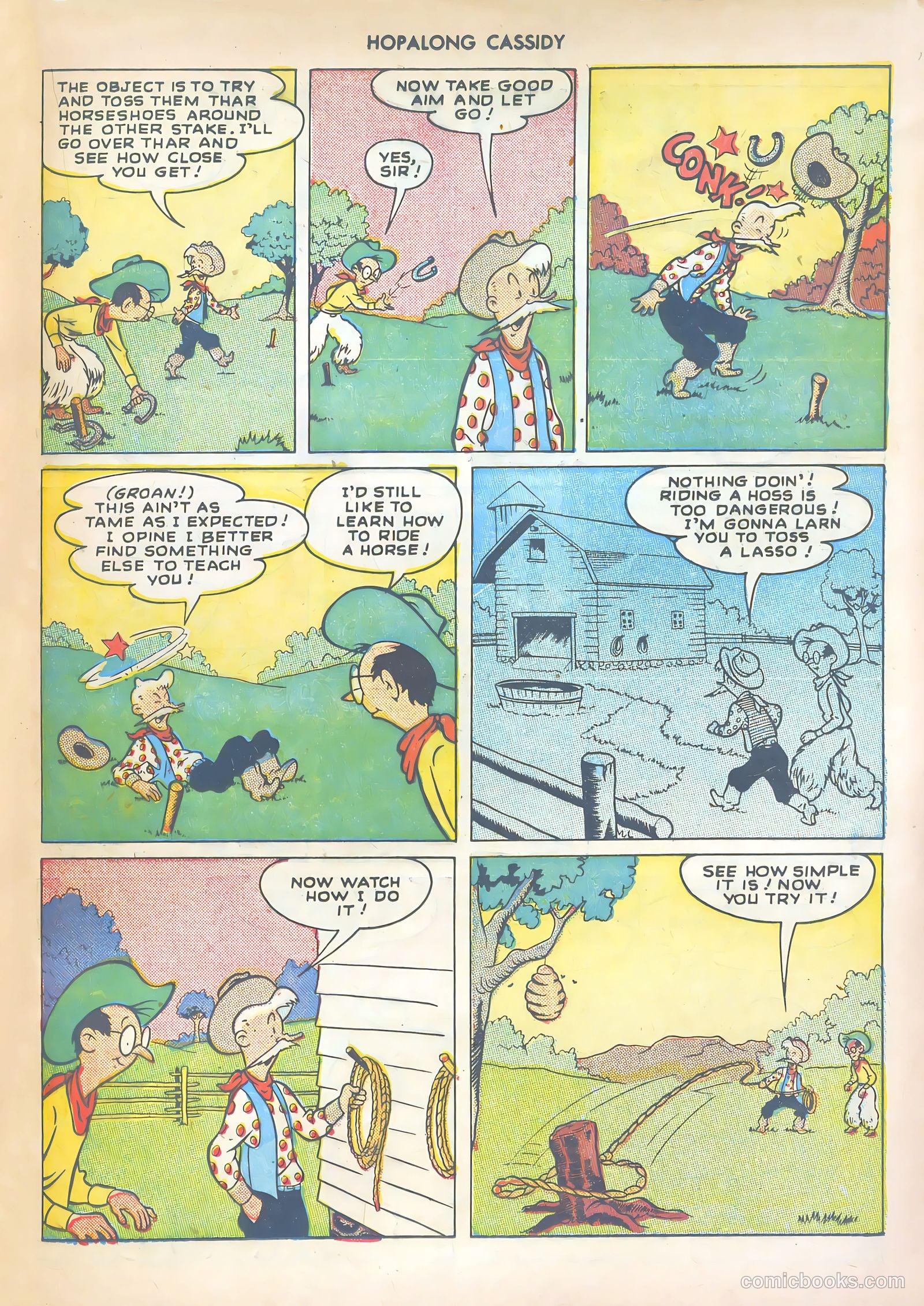 Hopalong Cassidy #27 — page 35 of 52
