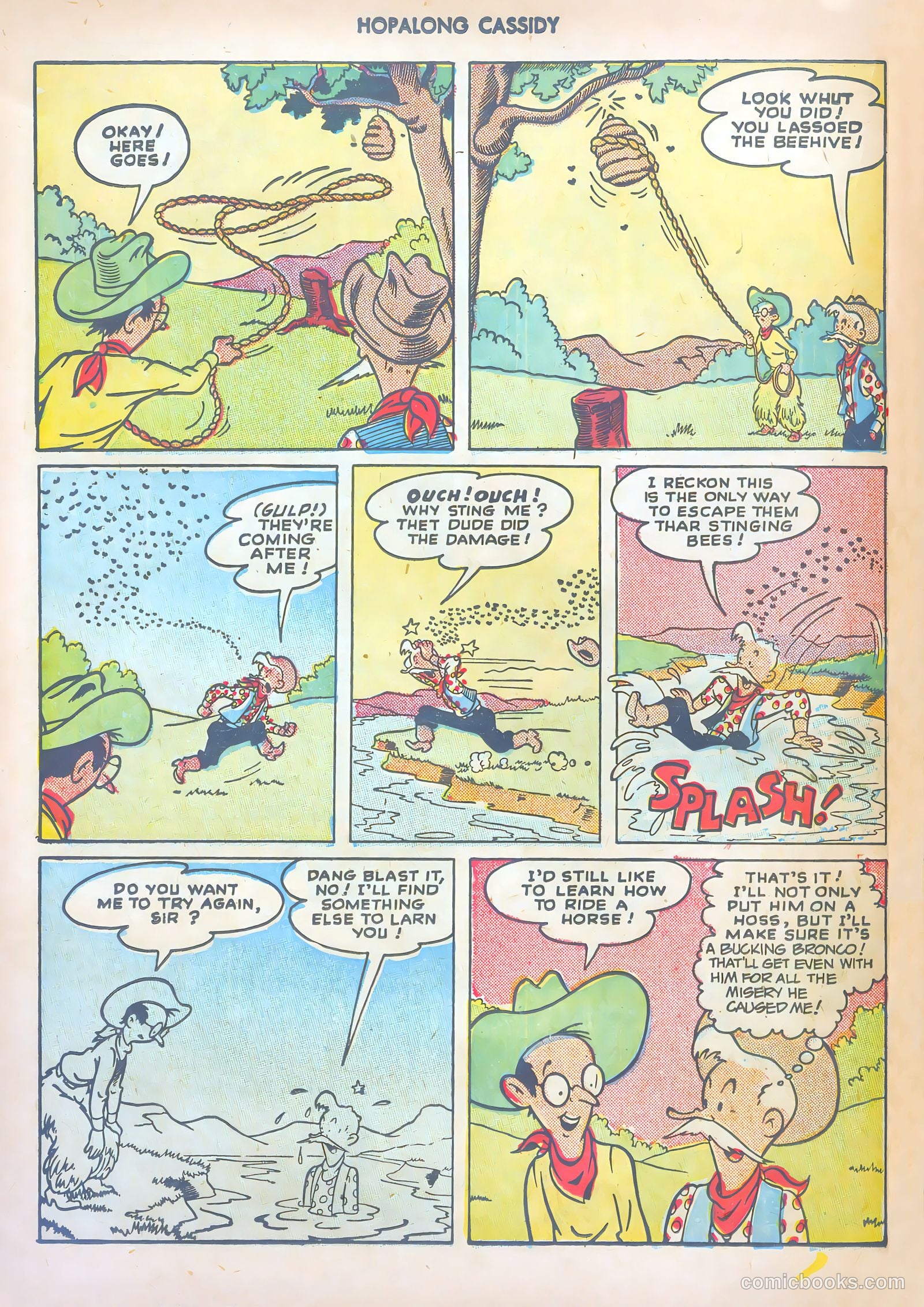 Hopalong Cassidy #27 — page 36 of 52