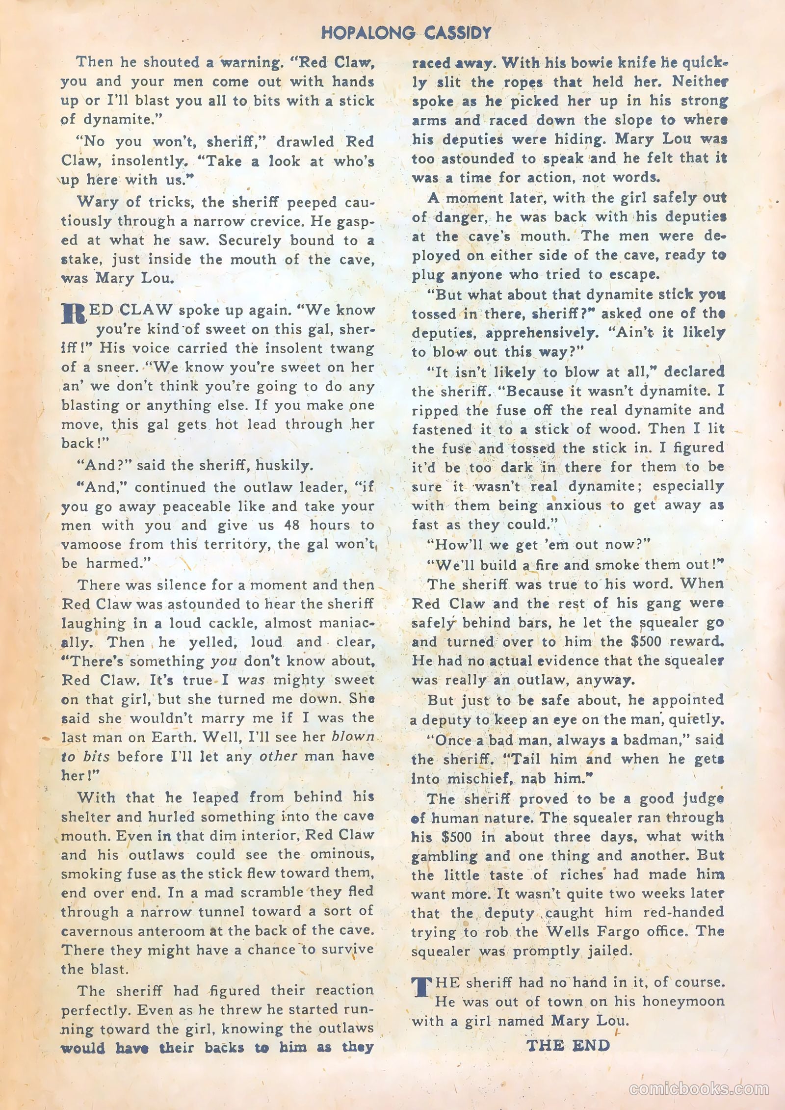 Hopalong Cassidy #27 — page 41 of 52