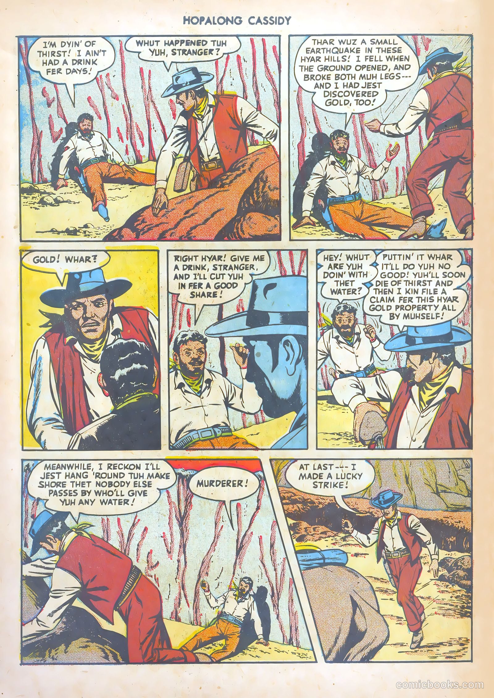 Hopalong Cassidy #27 — page 44 of 52
