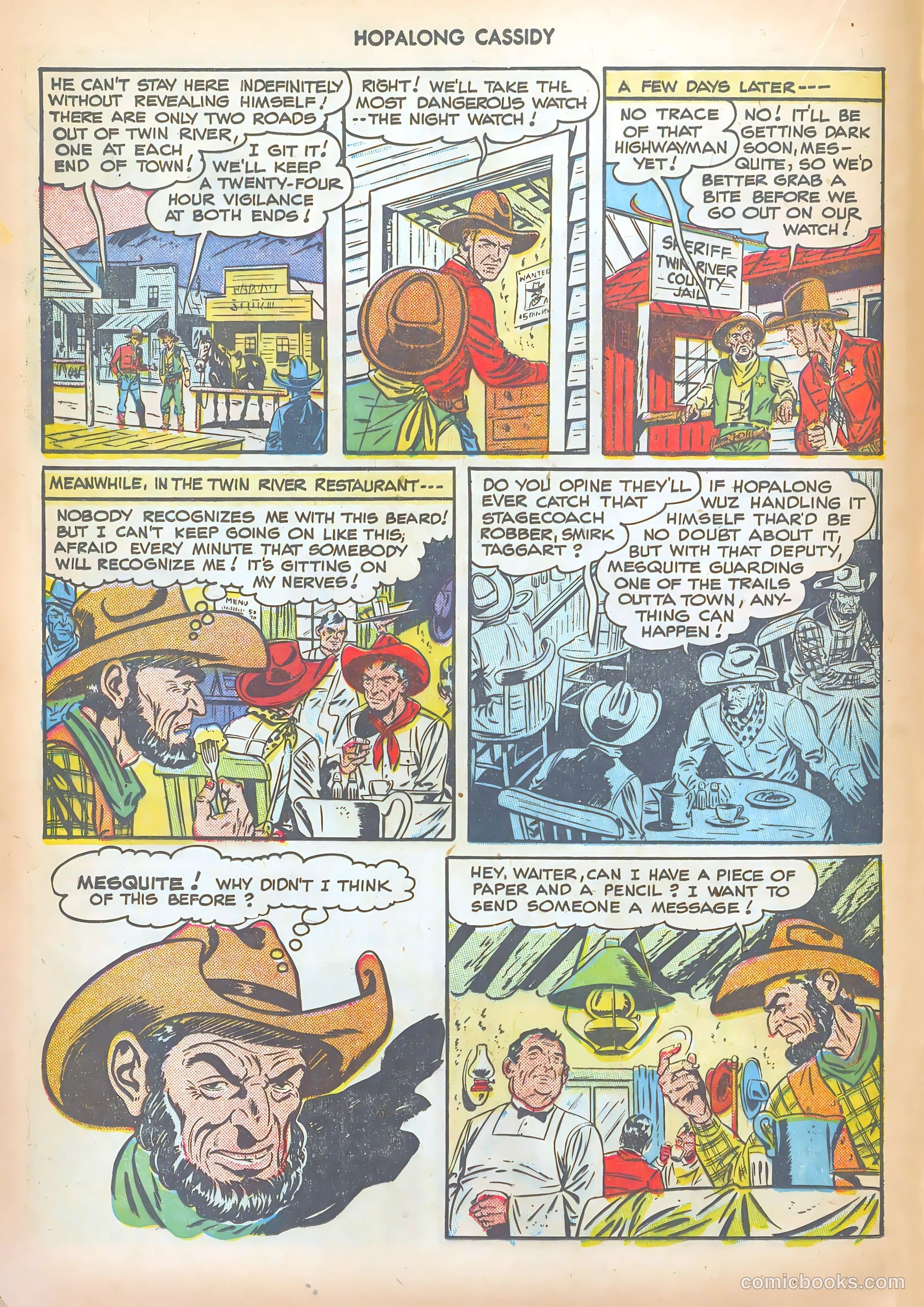 Hopalong Cassidy #28 — page 16 of 52