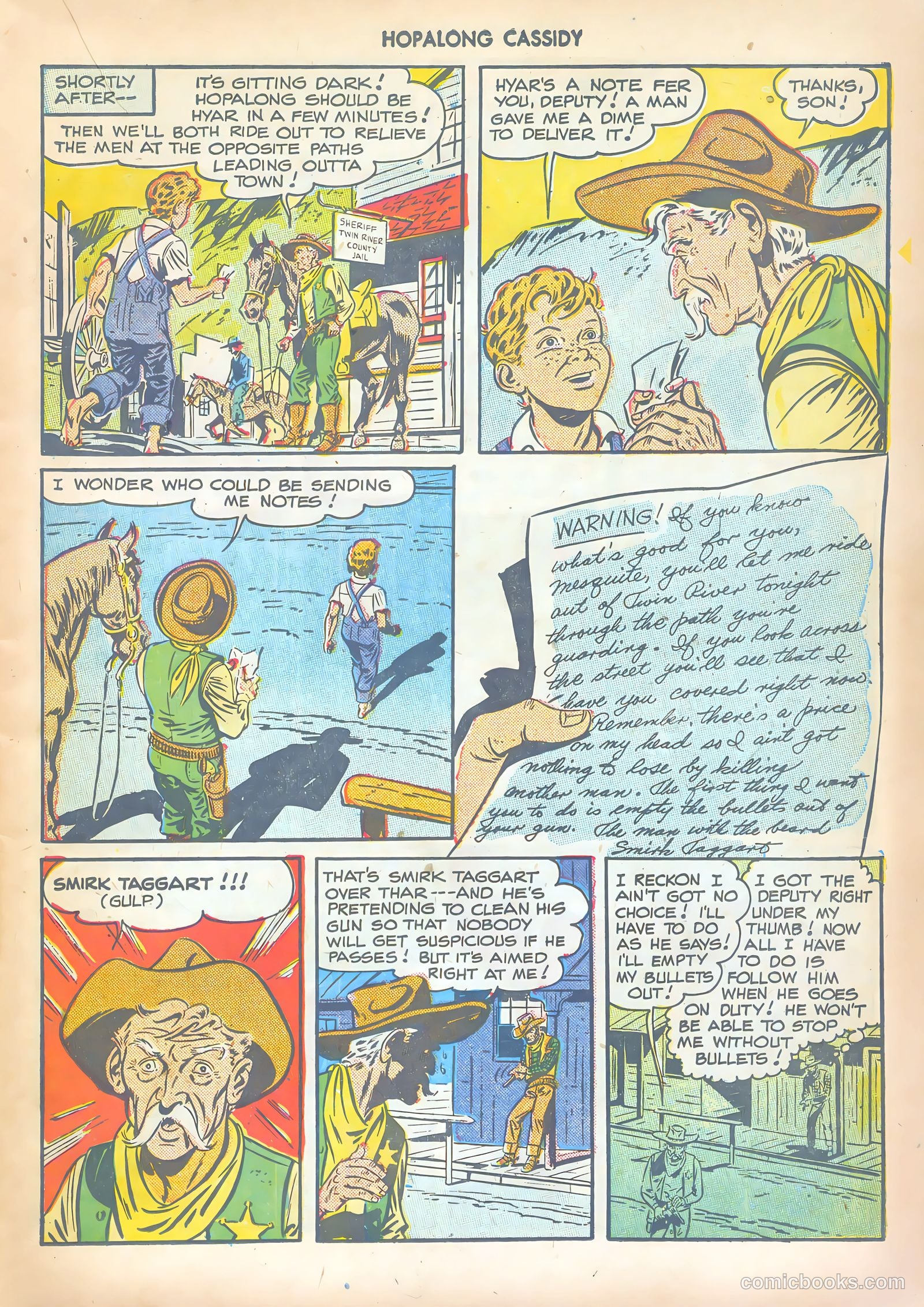 Hopalong Cassidy #28 — page 17 of 52
