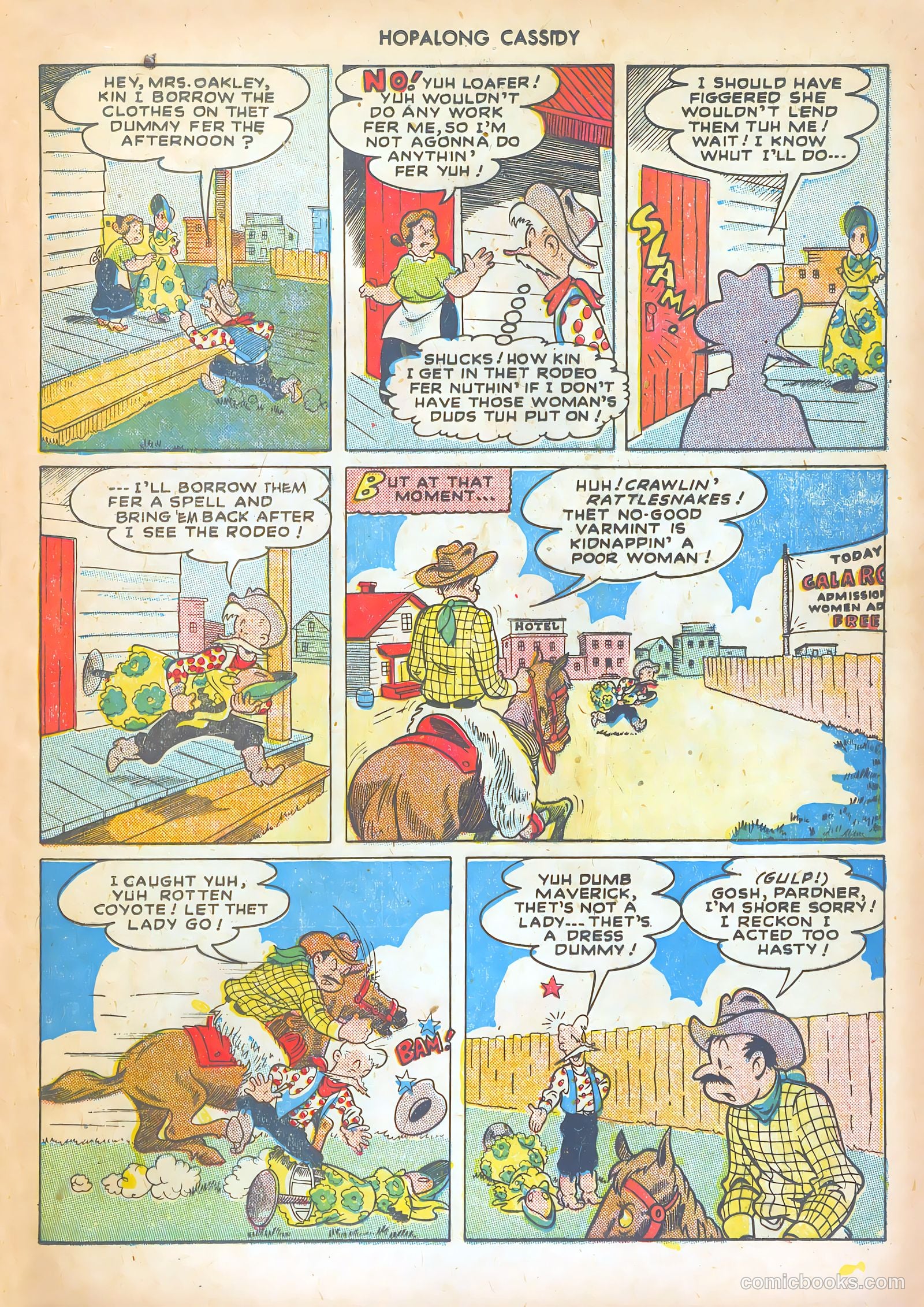 Hopalong Cassidy #28 — page 23 of 52