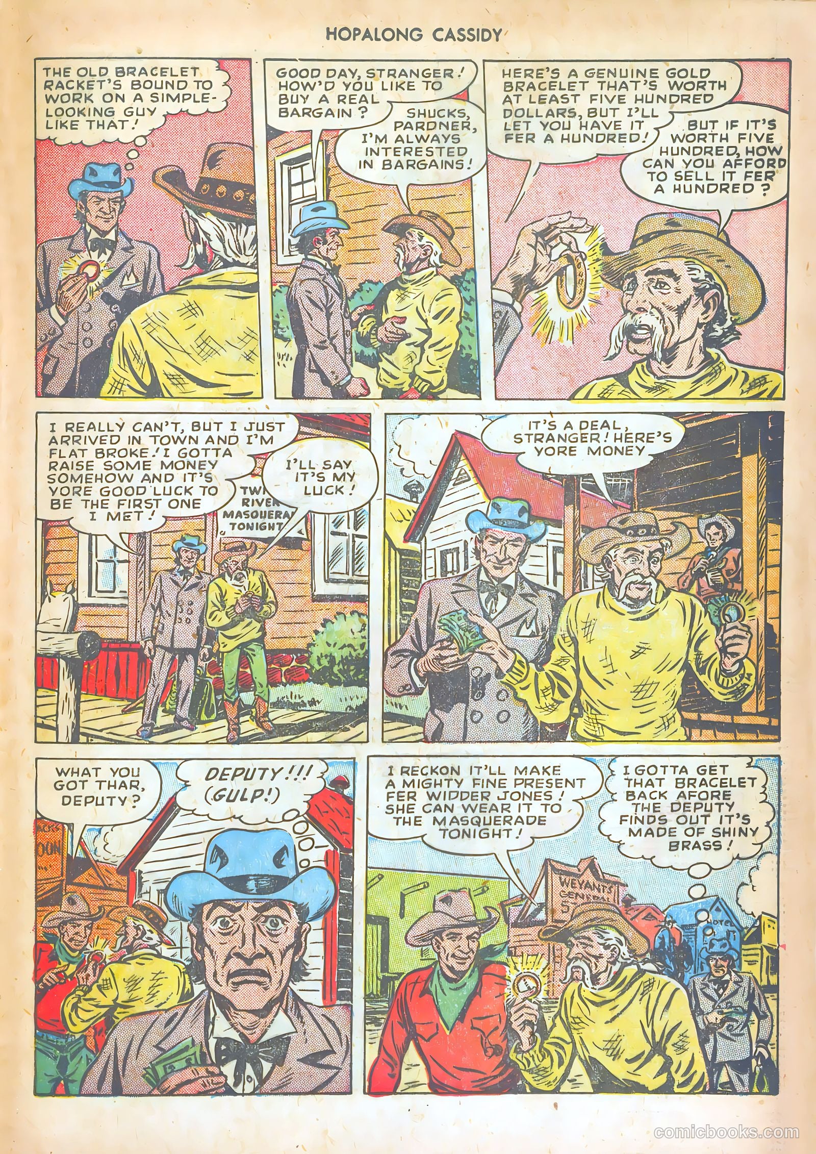 Hopalong Cassidy #28 — page 27 of 52