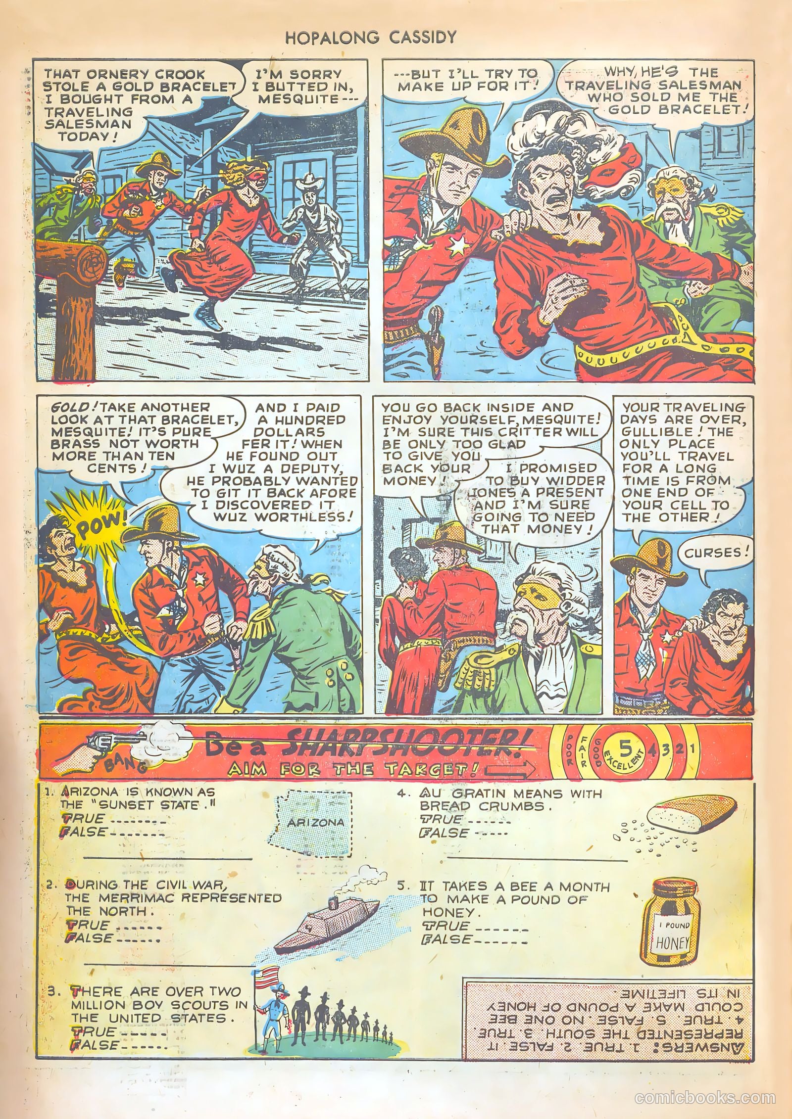 Hopalong Cassidy #28 — page 32 of 52