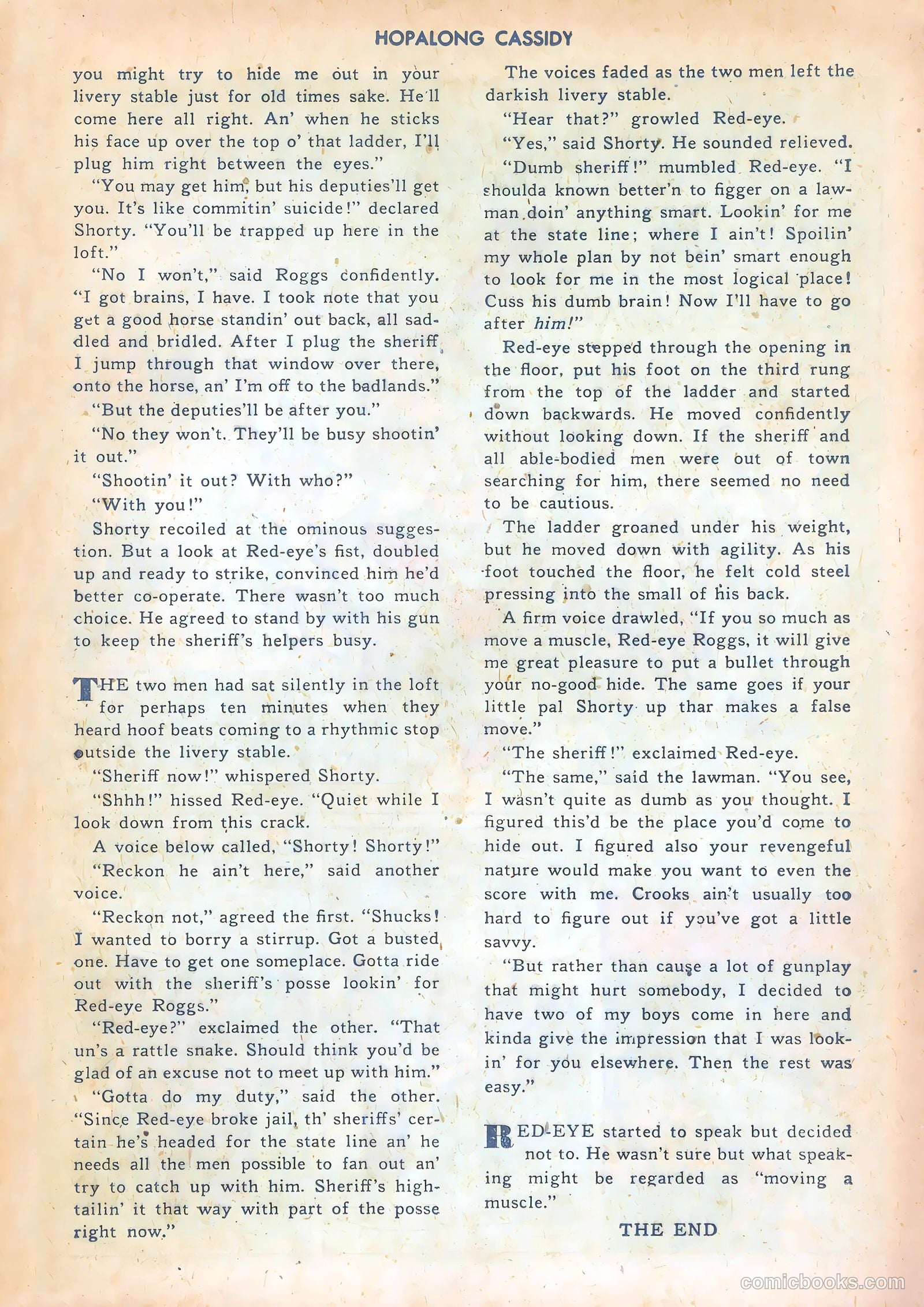 Hopalong Cassidy #28 — page 35 of 52