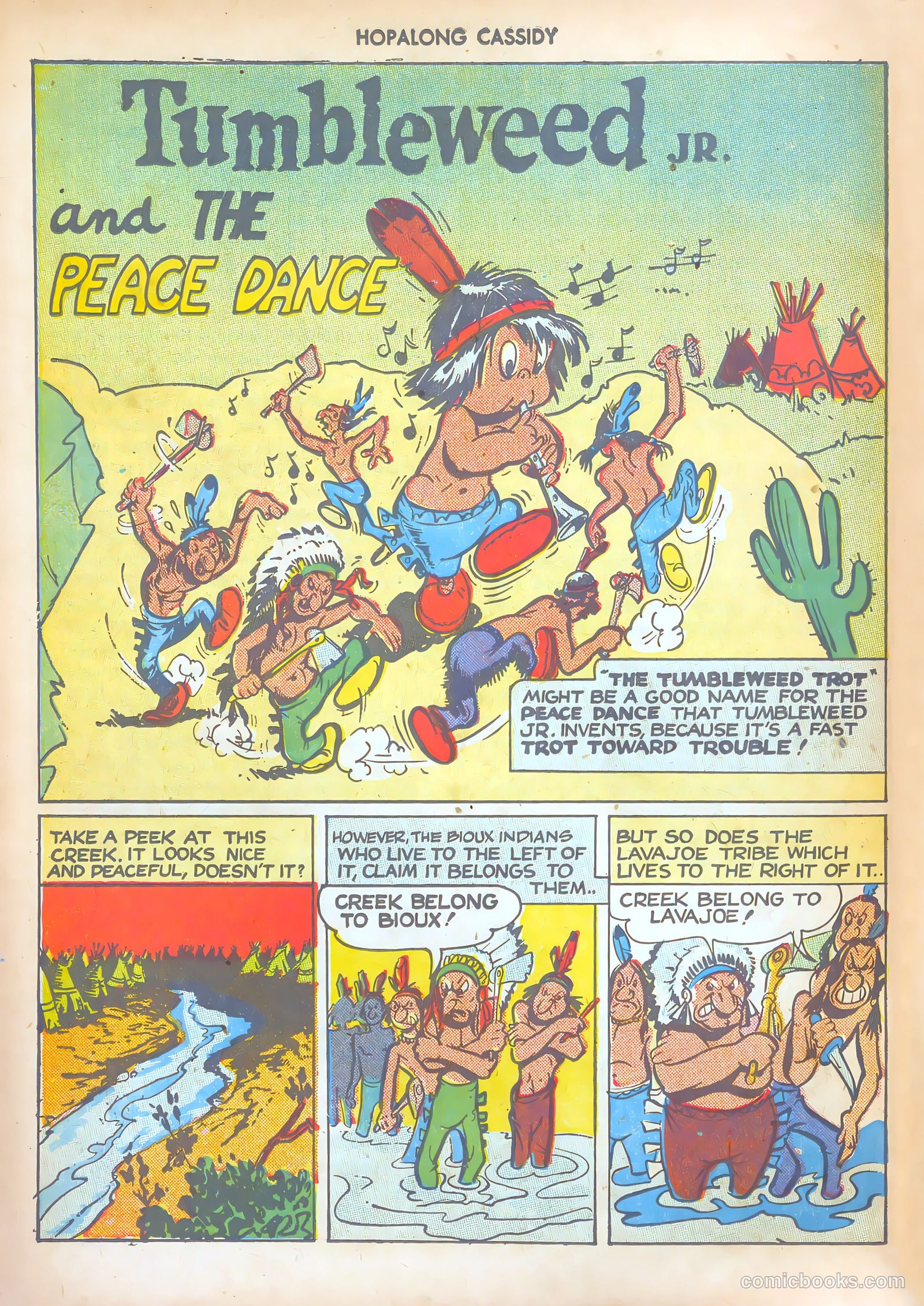 Hopalong Cassidy #28 — page 36 of 52