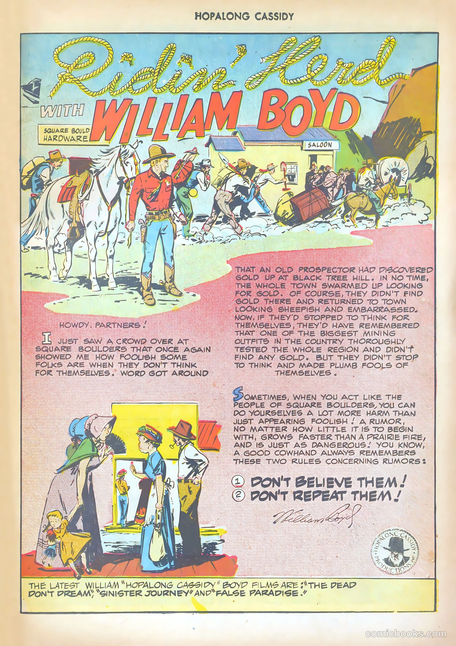 Hopalong Cassidy #28 — page 41 of 52