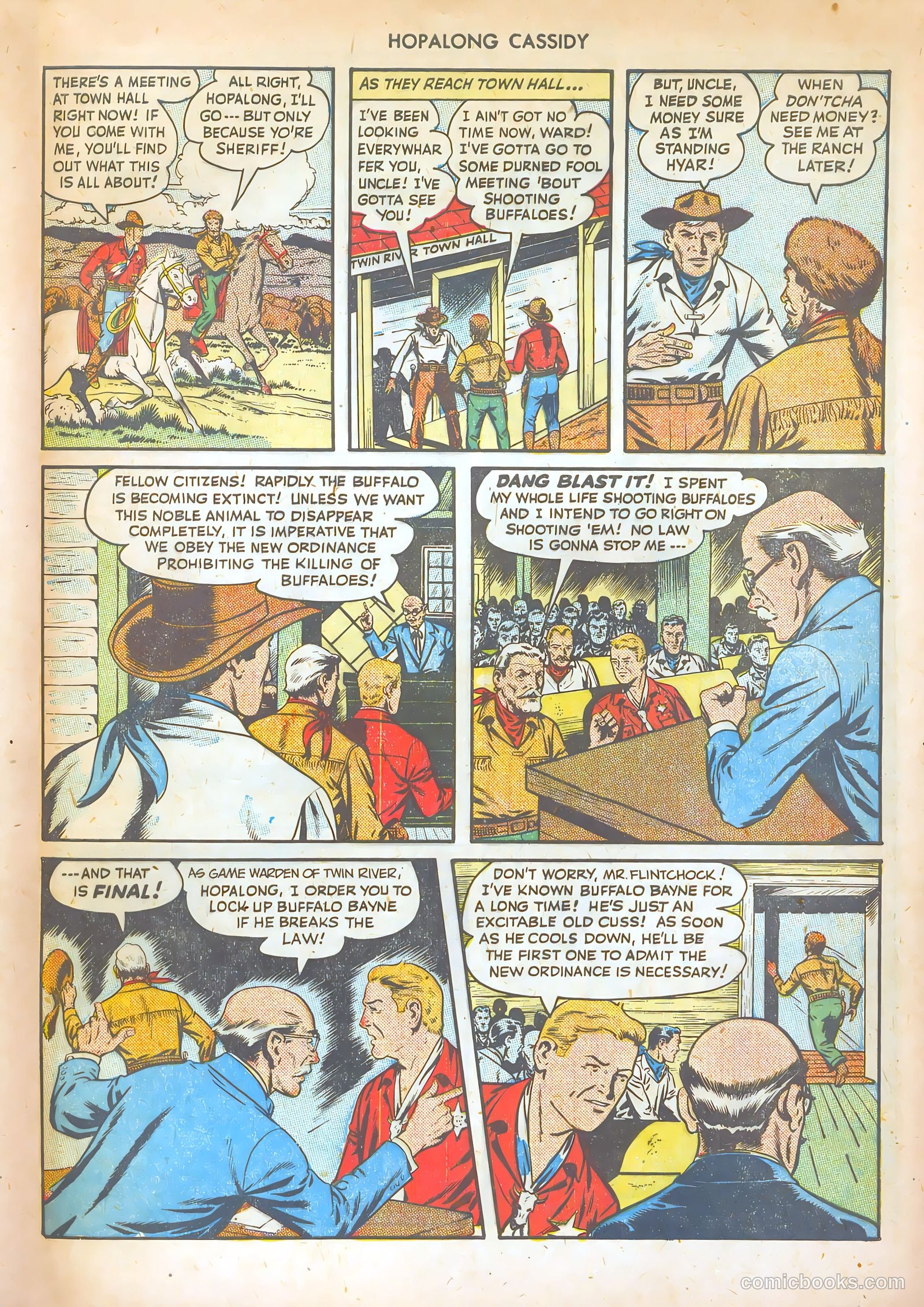 Hopalong Cassidy #28 — page 43 of 52