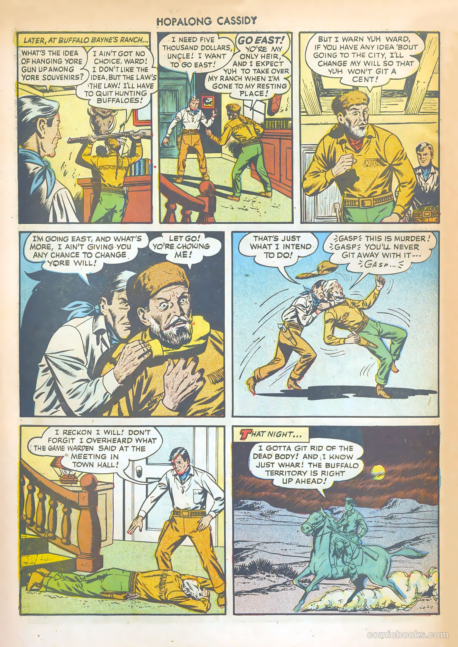 Hopalong Cassidy #28 — page 44 of 52