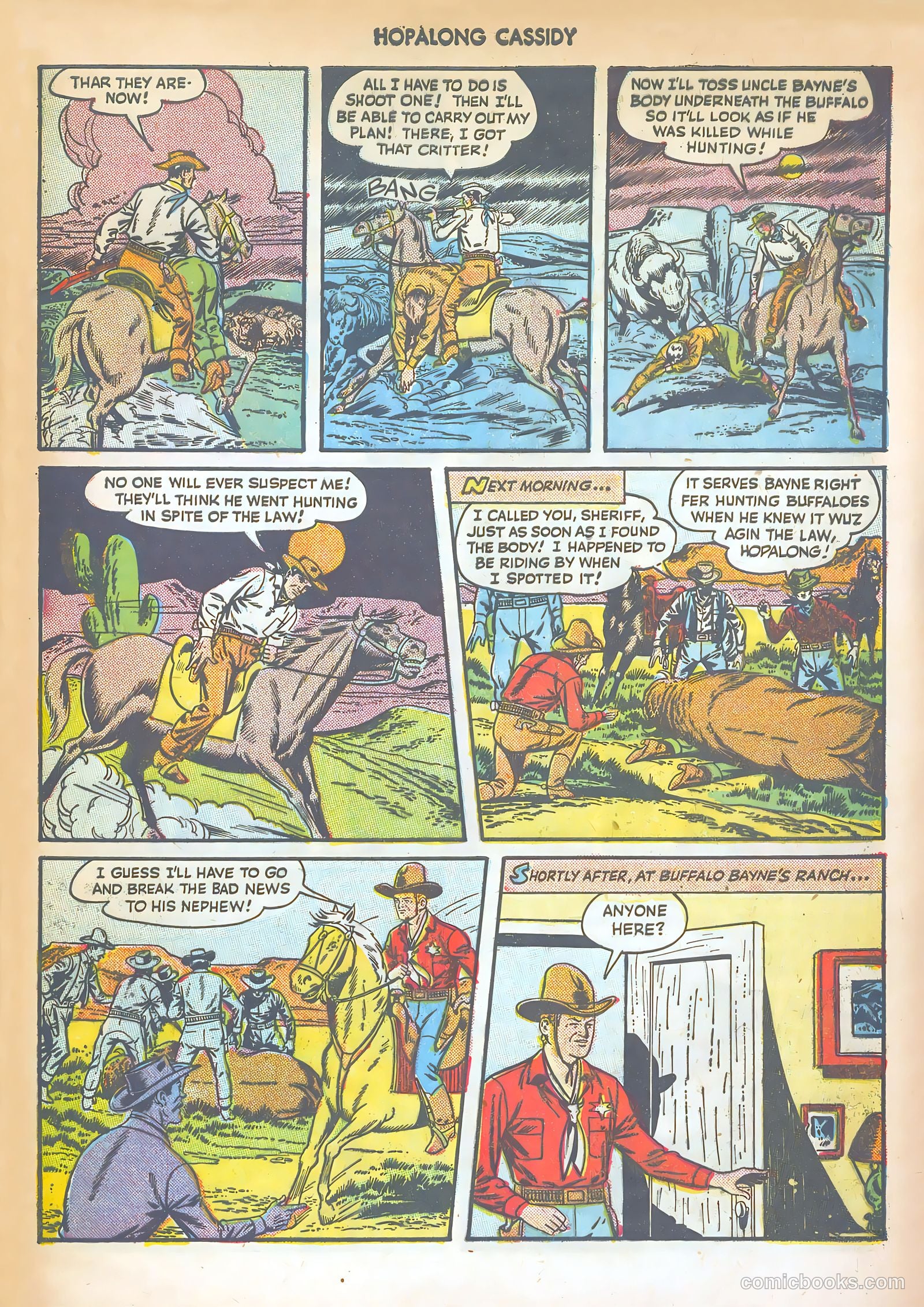Hopalong Cassidy #28 — page 45 of 52