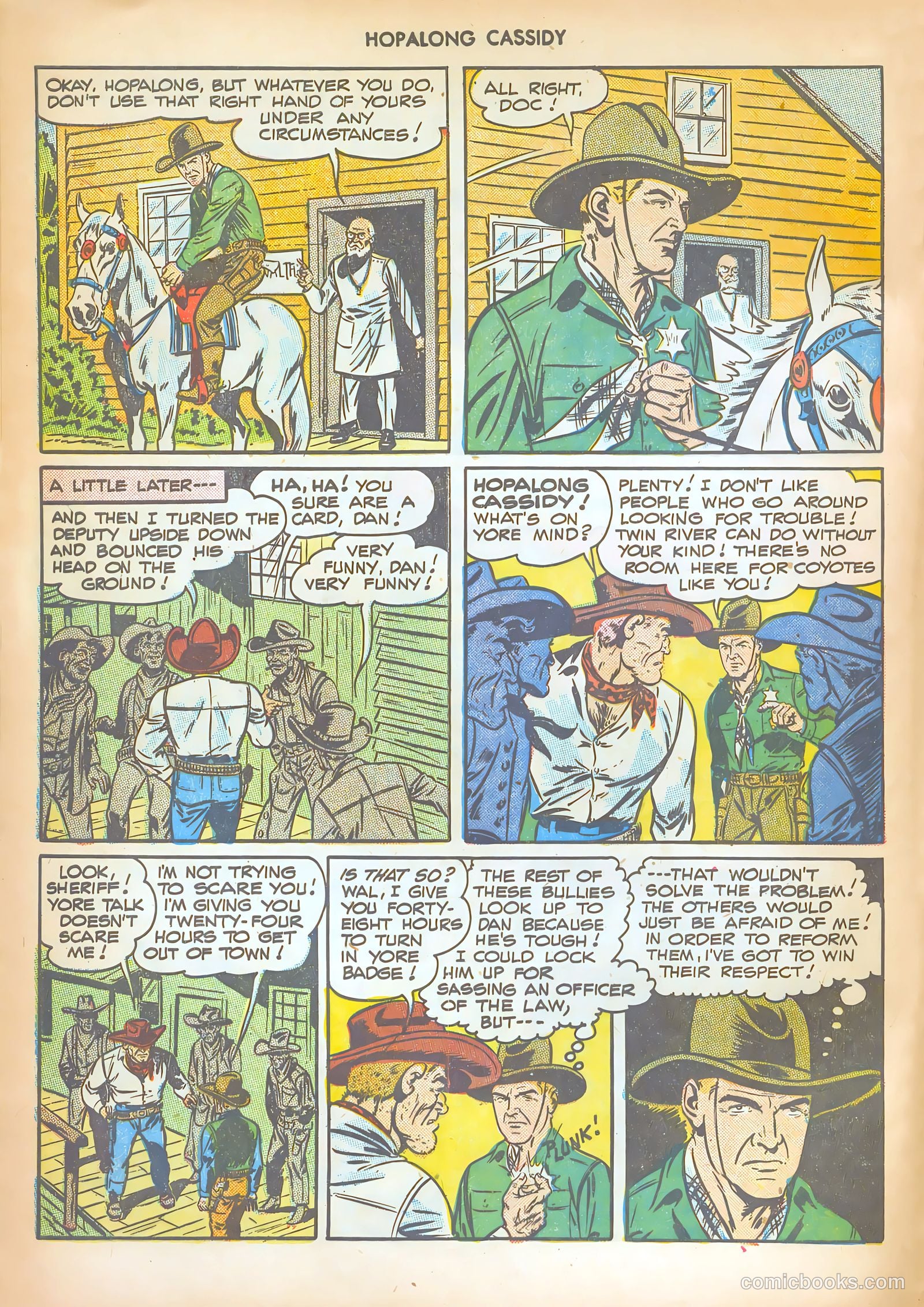 Hopalong Cassidy #29 — page 10 of 52