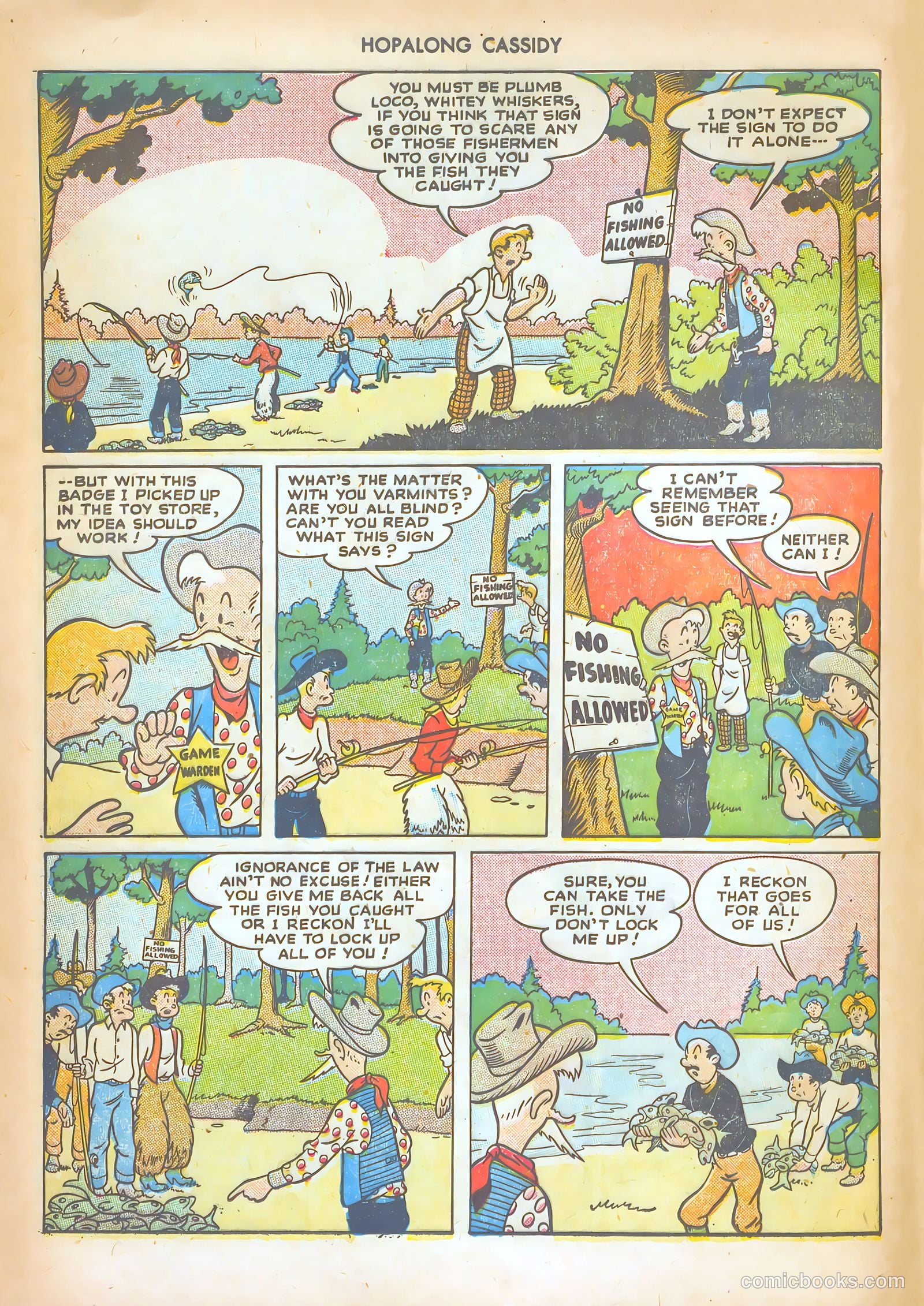 Hopalong Cassidy #29 — page 16 of 52
