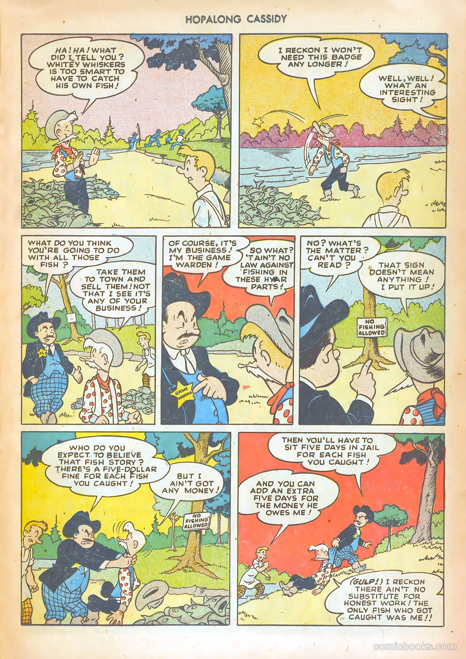 Hopalong Cassidy #29 — page 17 of 52