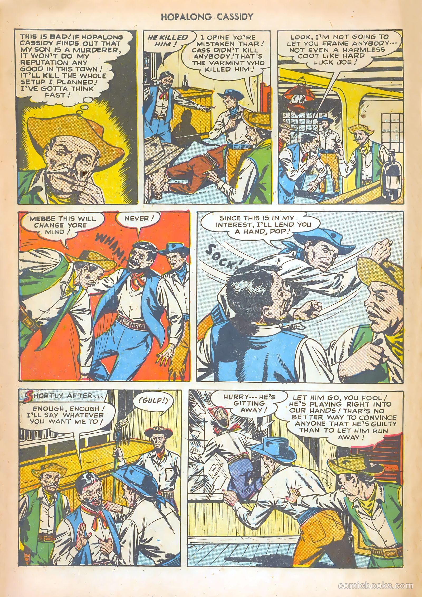 Hopalong Cassidy #29 — page 20 of 52